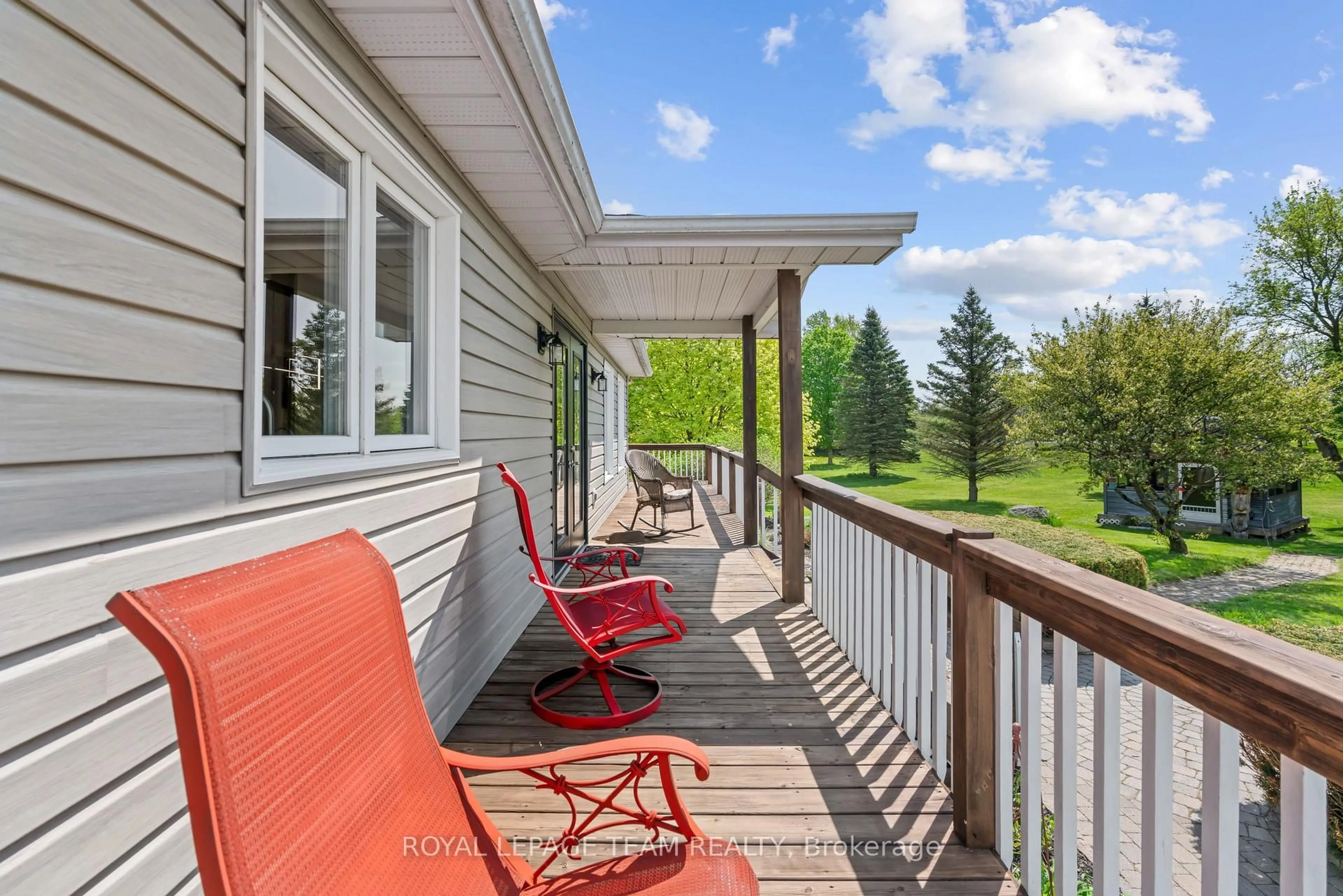 Patio, water/lake/river/ocean view for 13531 Grantley Rd, South Dundas Ontario K0C 1H0