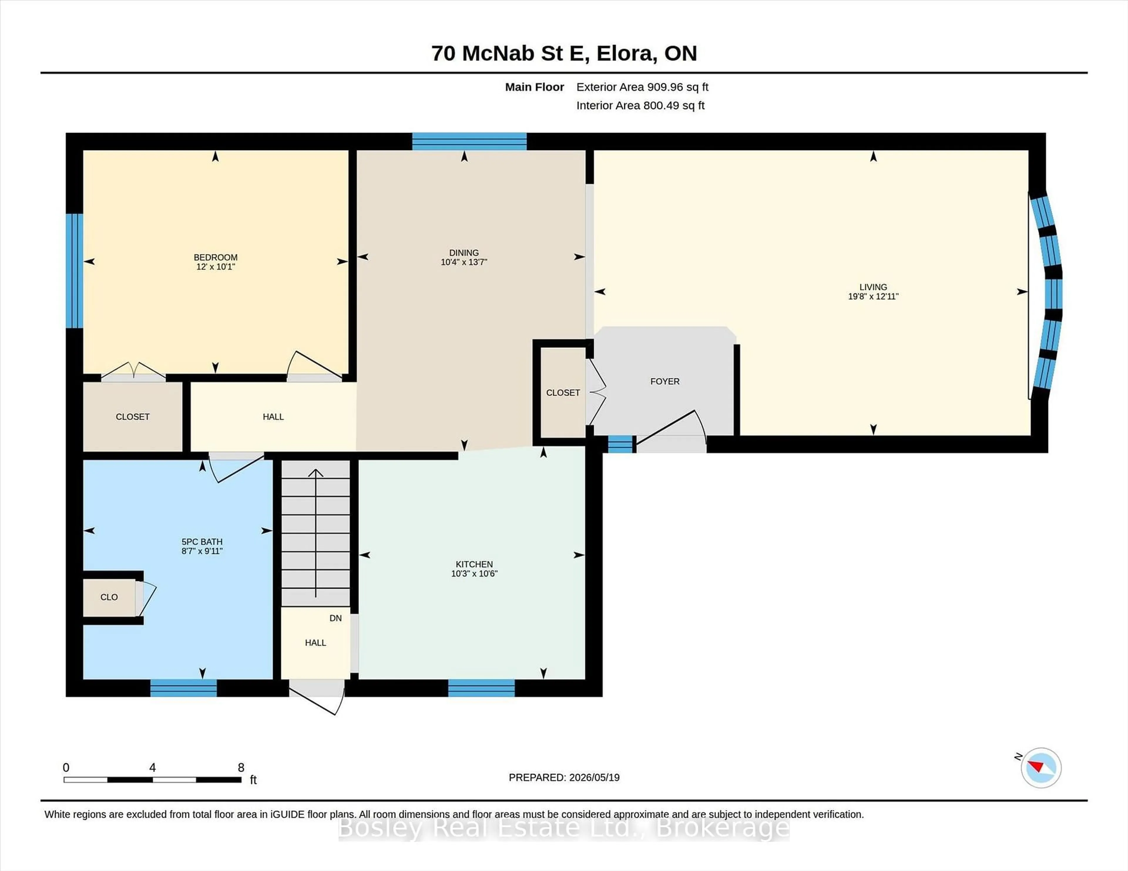 Floor plan for 70 McNab St, Centre Wellington Ontario N0B 1S0