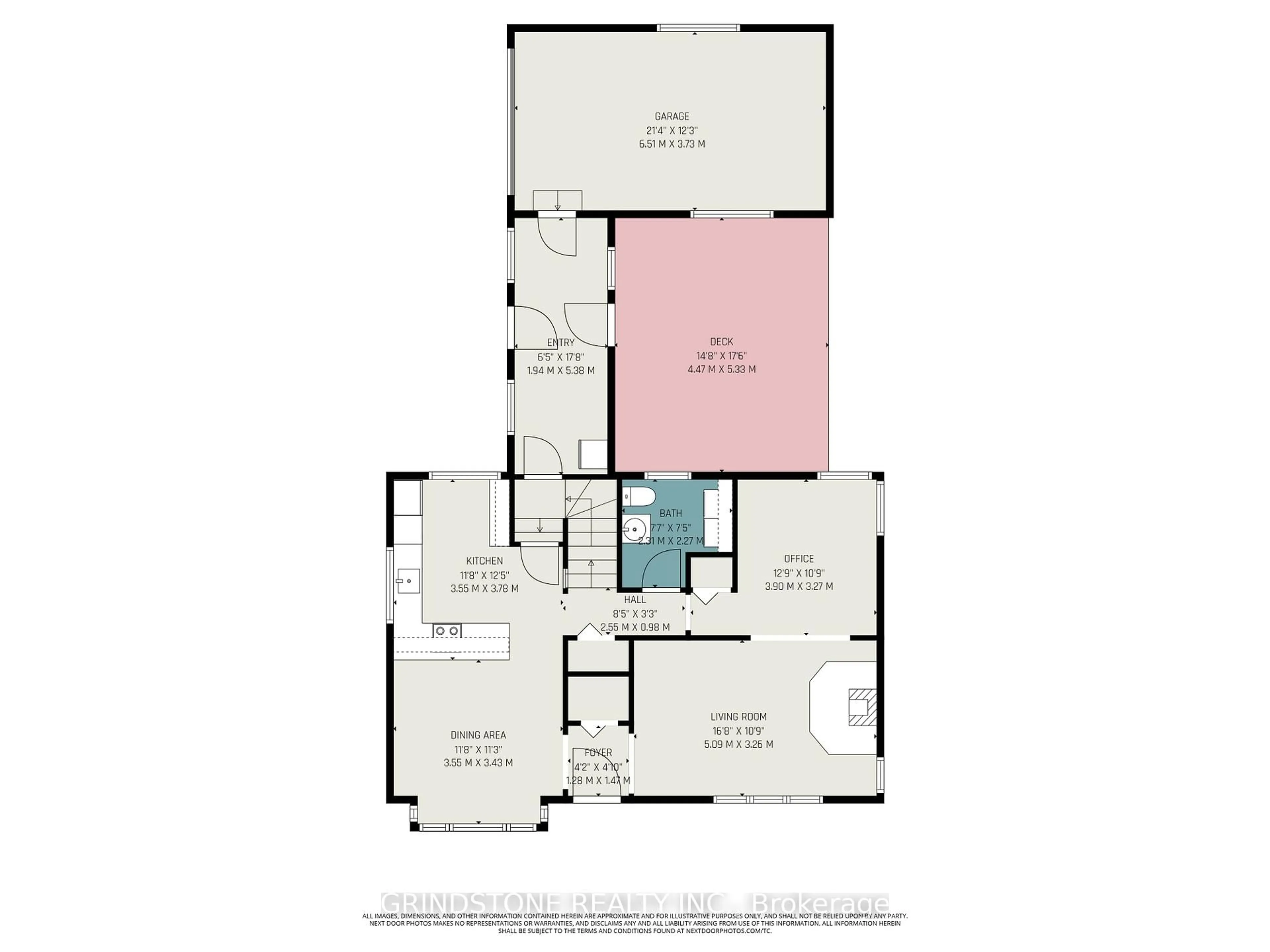 Floor plan for 479 New St, Renfrew Ontario K7V 1G9