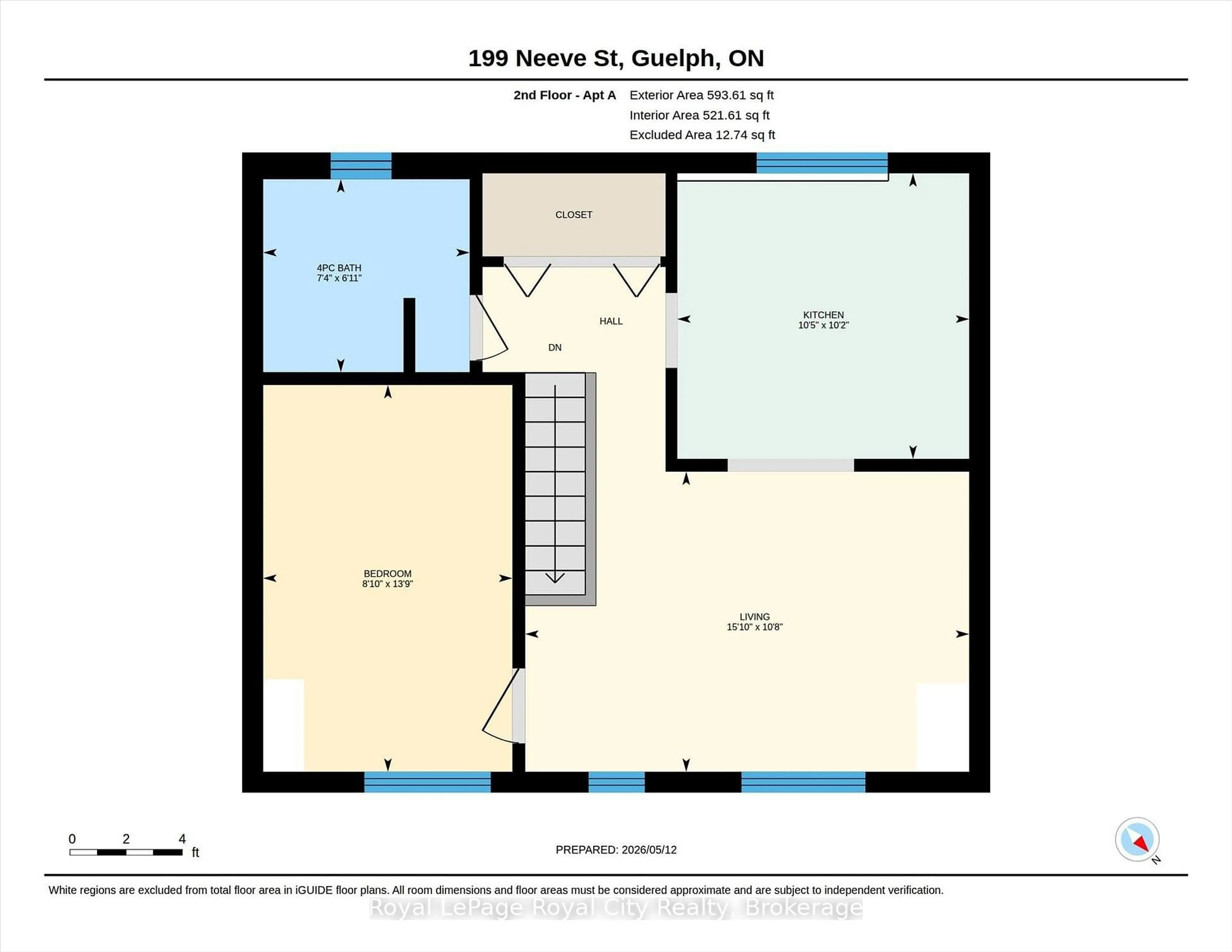 Floor plan for 199 Neeve St, Guelph Ontario N1E 5S5