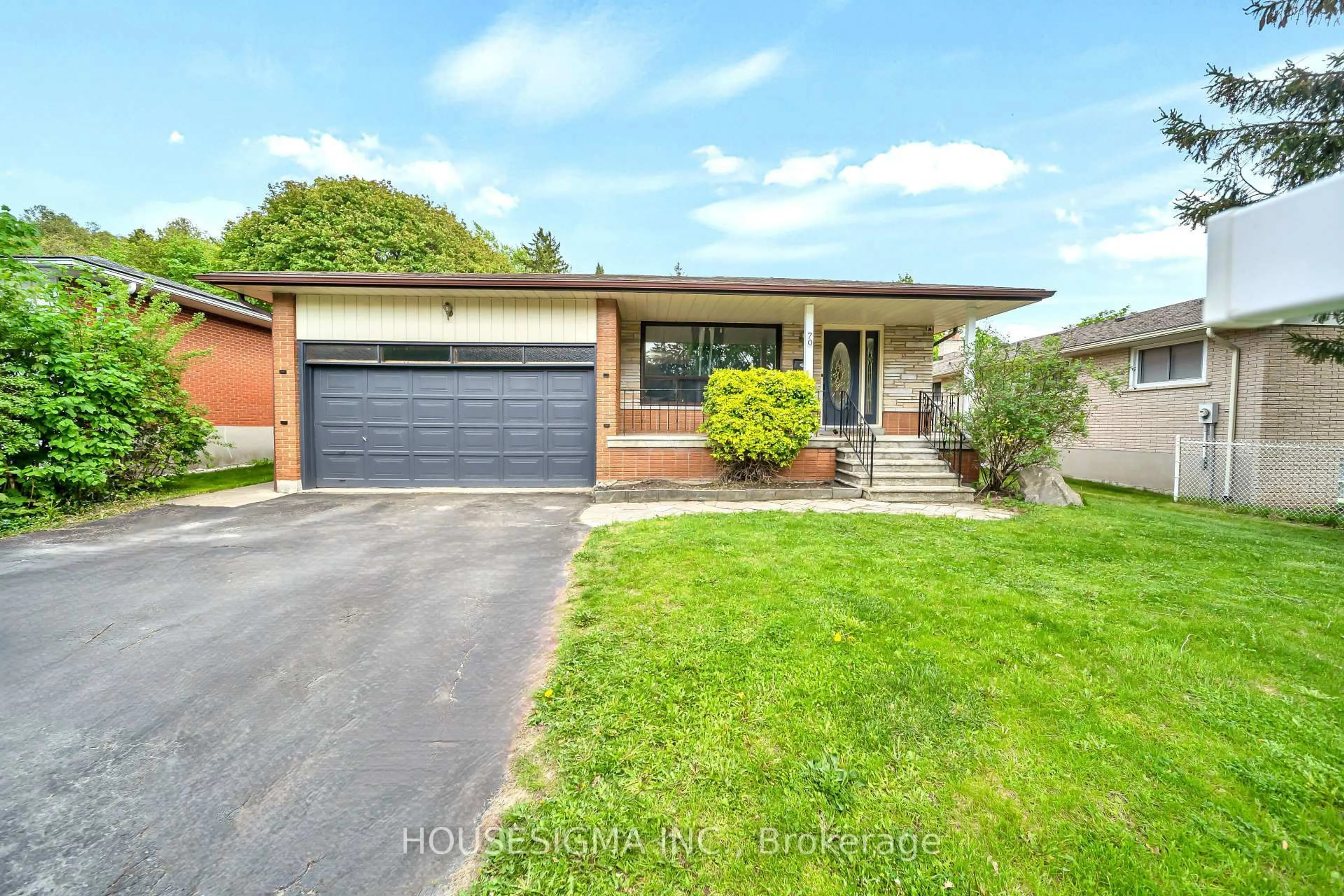 Home with brick exterior material, street for 70 Flanders Rd, Guelph Ontario N1G 1W3