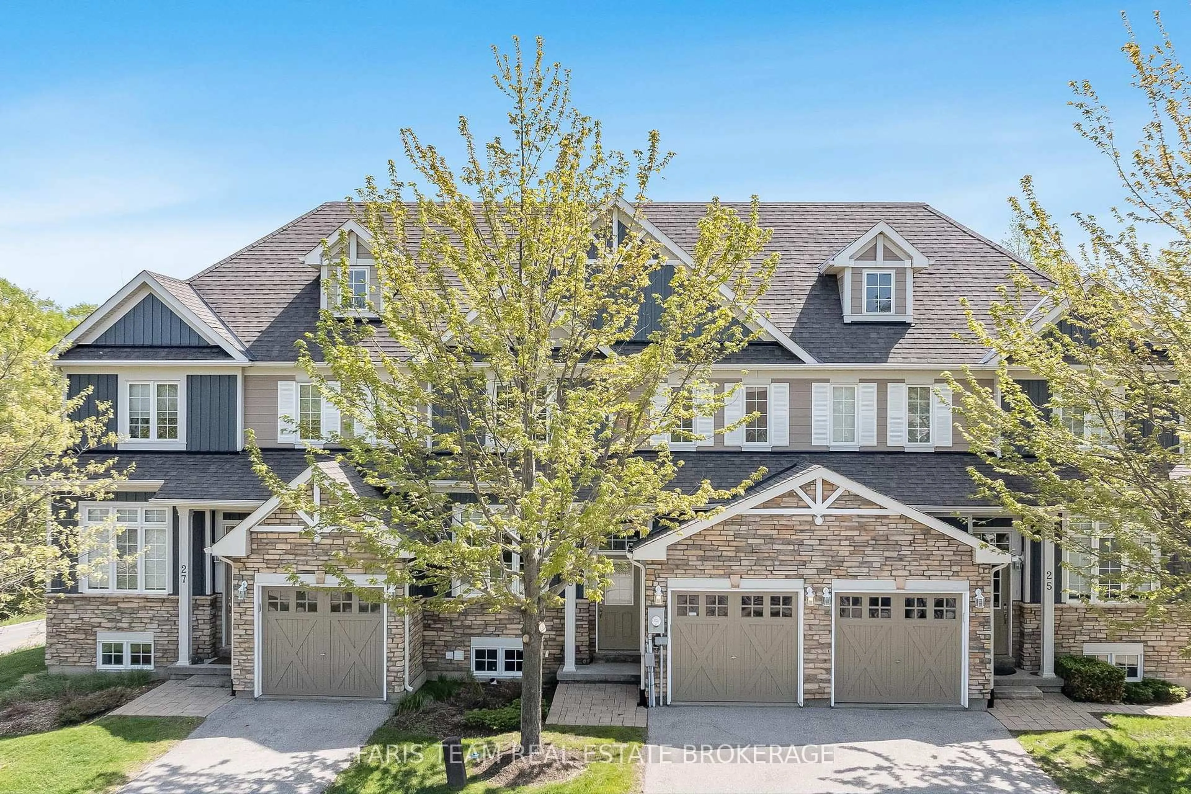 A pic from outside/outdoor area/front of a property/back of a property/a pic from drone, street for 689616 Monterra Rd #26, Blue Mountains Ontario L9Y 0W3