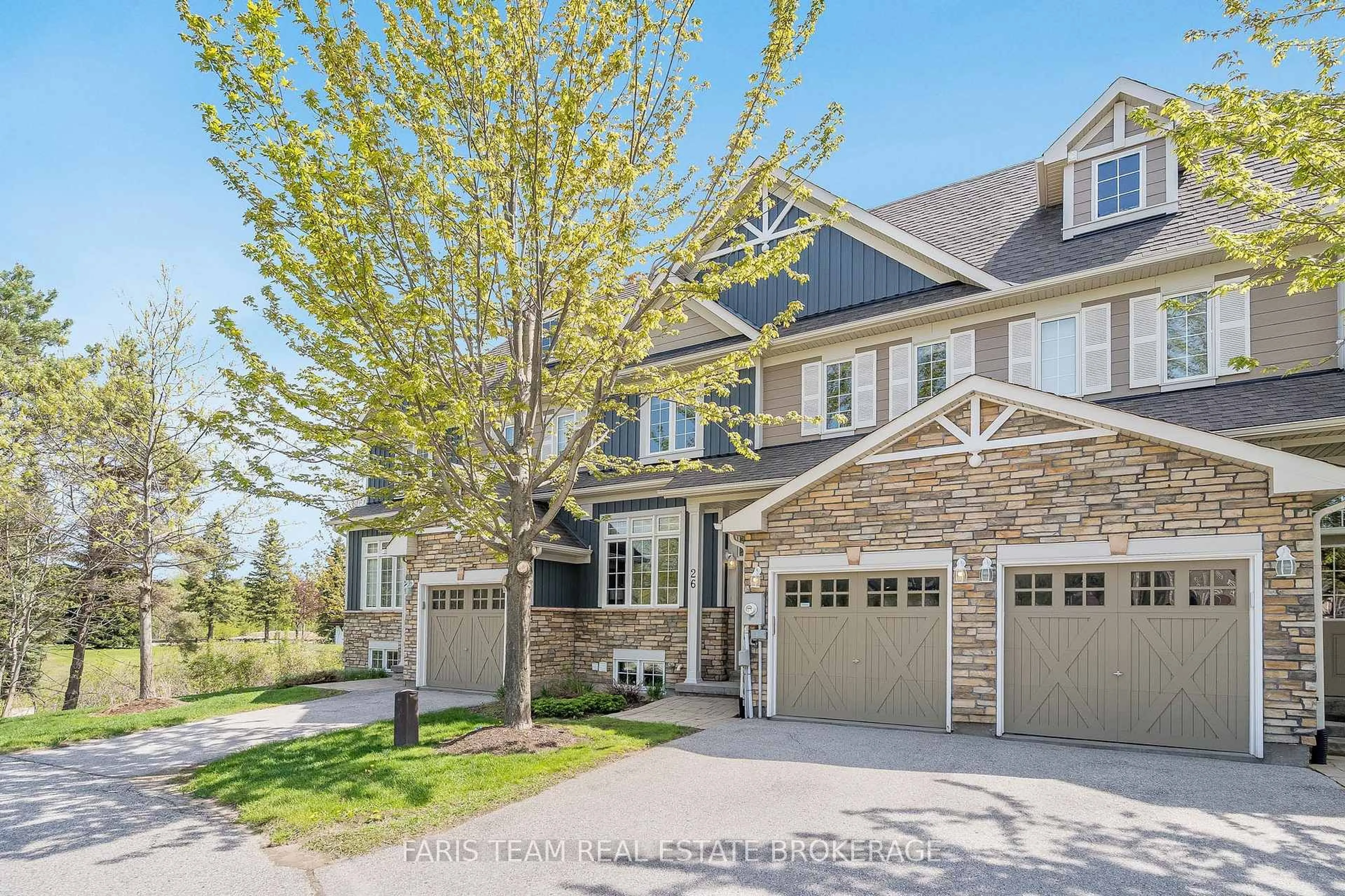 Home with brick exterior material, street for 689616 Monterra Rd #26, Blue Mountains Ontario L9Y 0W3