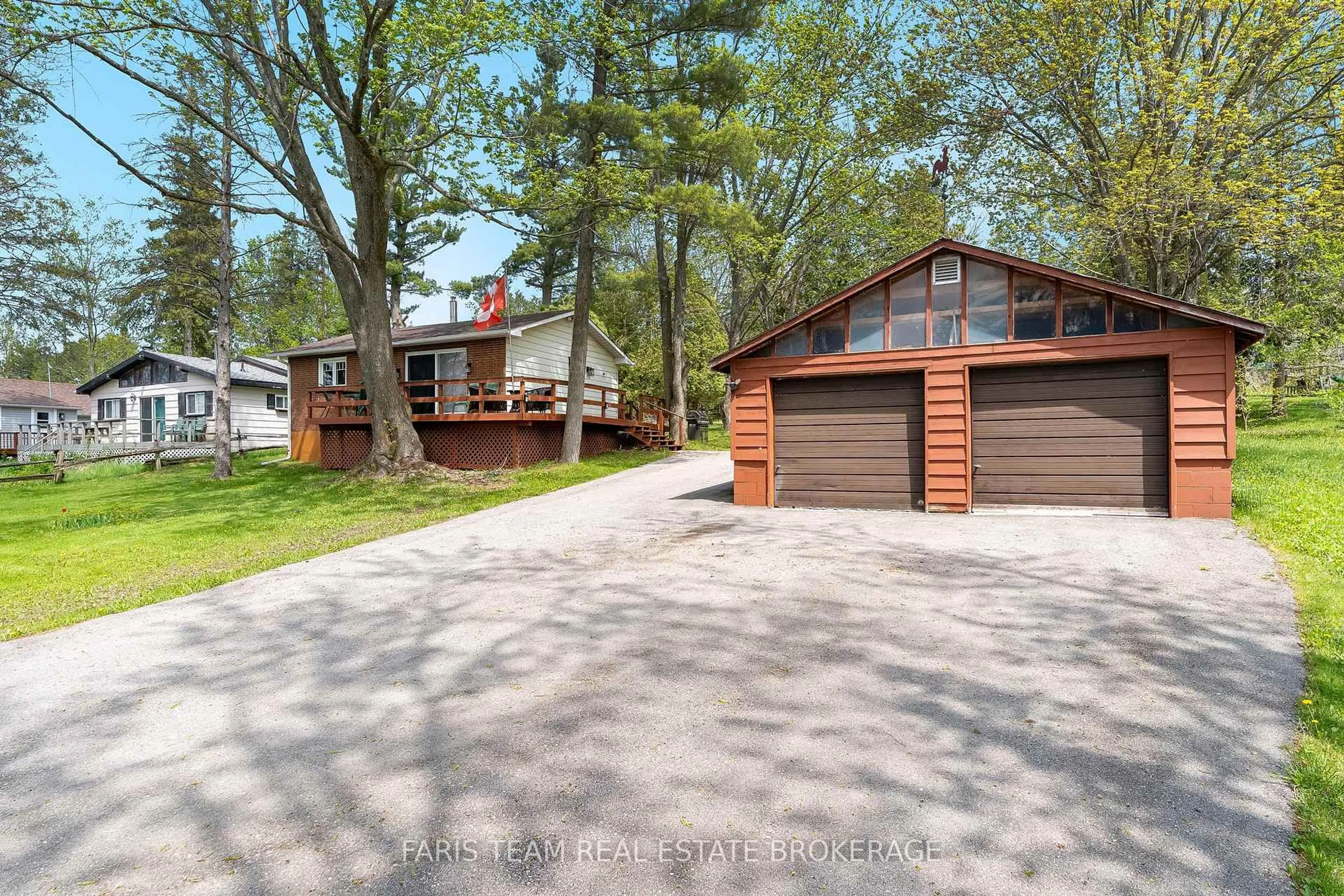 A pic from outside/outdoor area/front of a property/back of a property/a pic from drone, unknown for 224 Lake Dalrymple Rd, Kawartha Lakes Ontario L0K 1W0