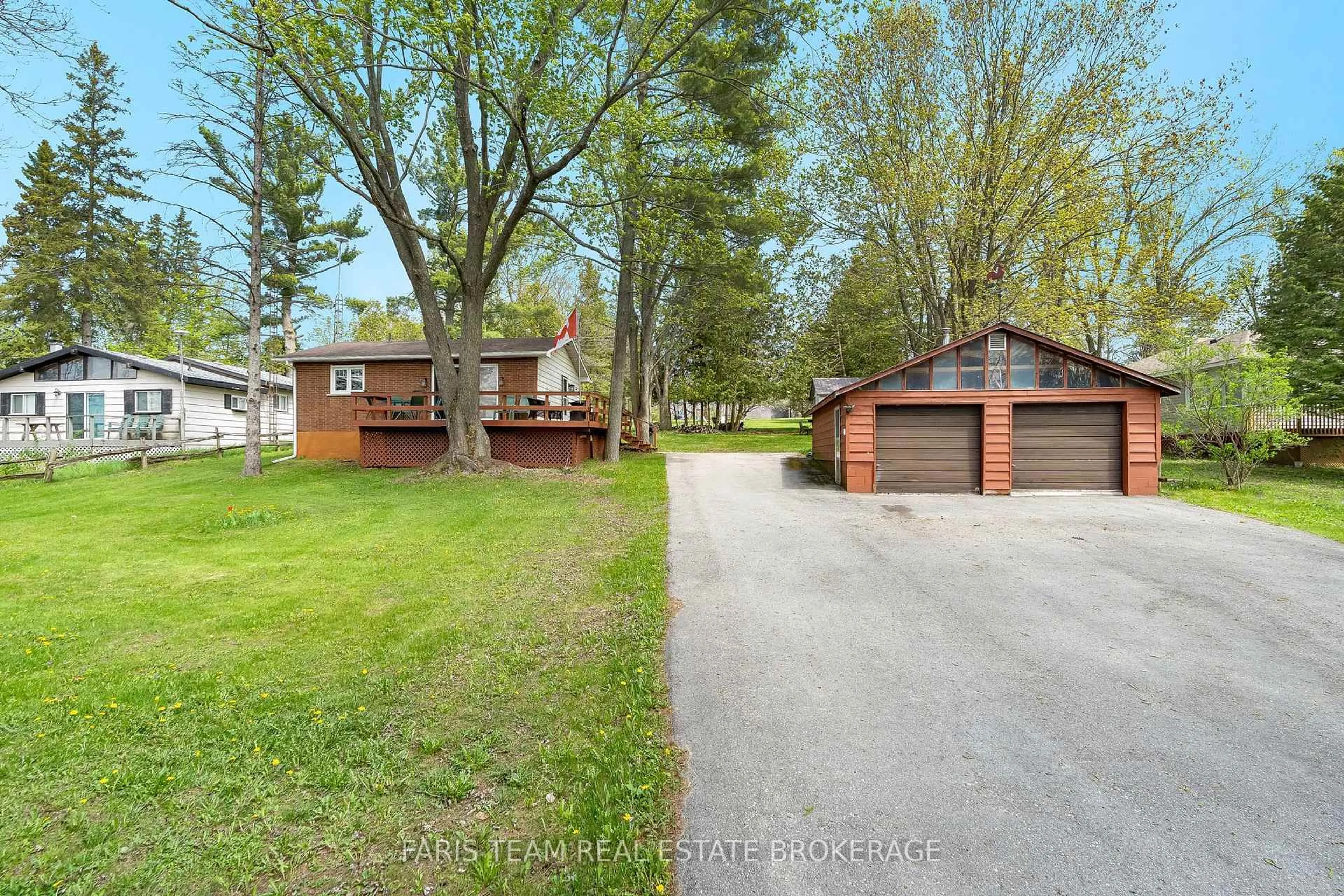 A pic from outside/outdoor area/front of a property/back of a property/a pic from drone, water/lake/river/ocean view for 224 Lake Dalrymple Rd, Kawartha Lakes Ontario L0K 1W0