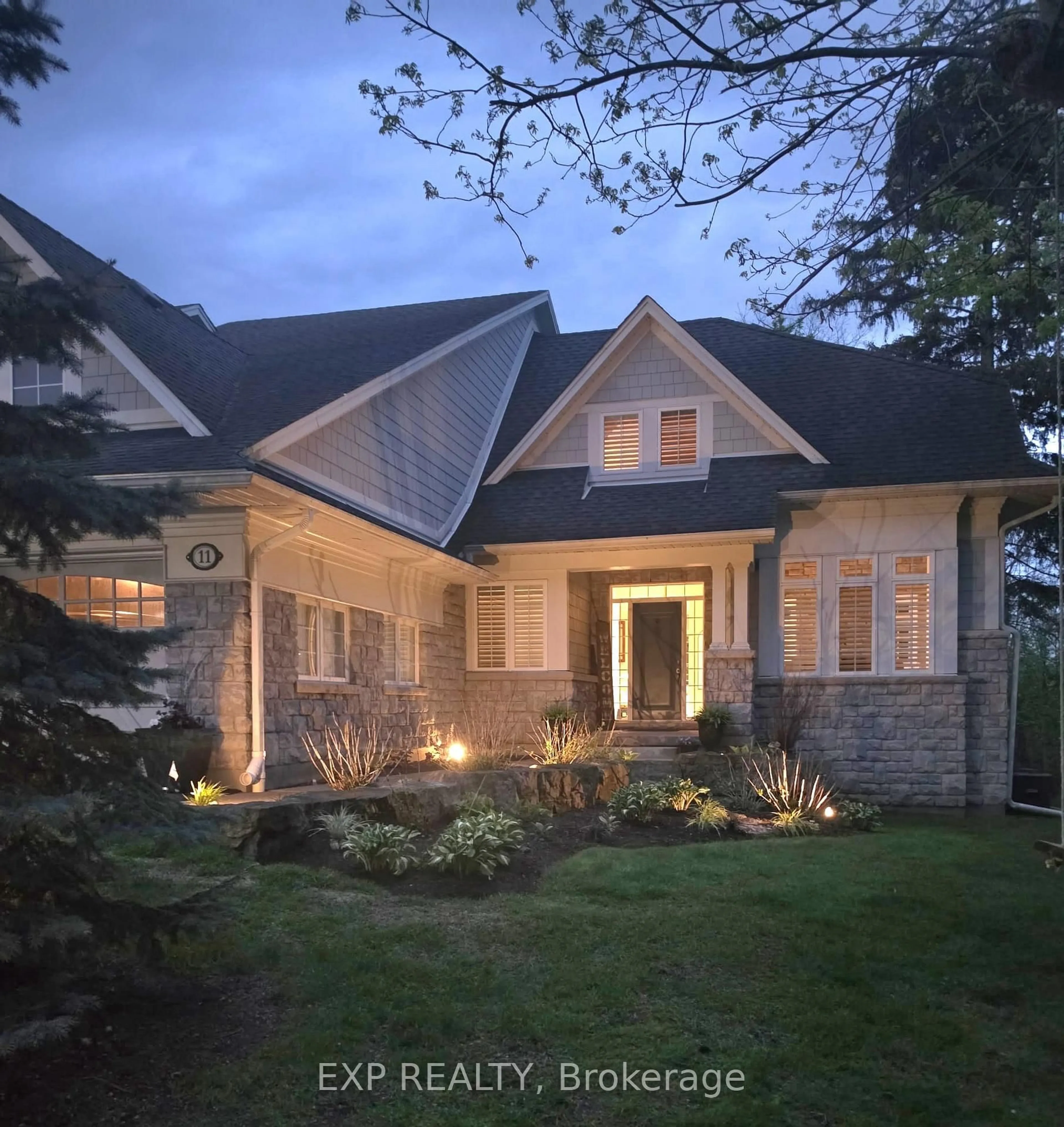 Home with brick exterior material, street for 3 Sims Estate Pl #11, Kitchener Ontario N2A 0A5