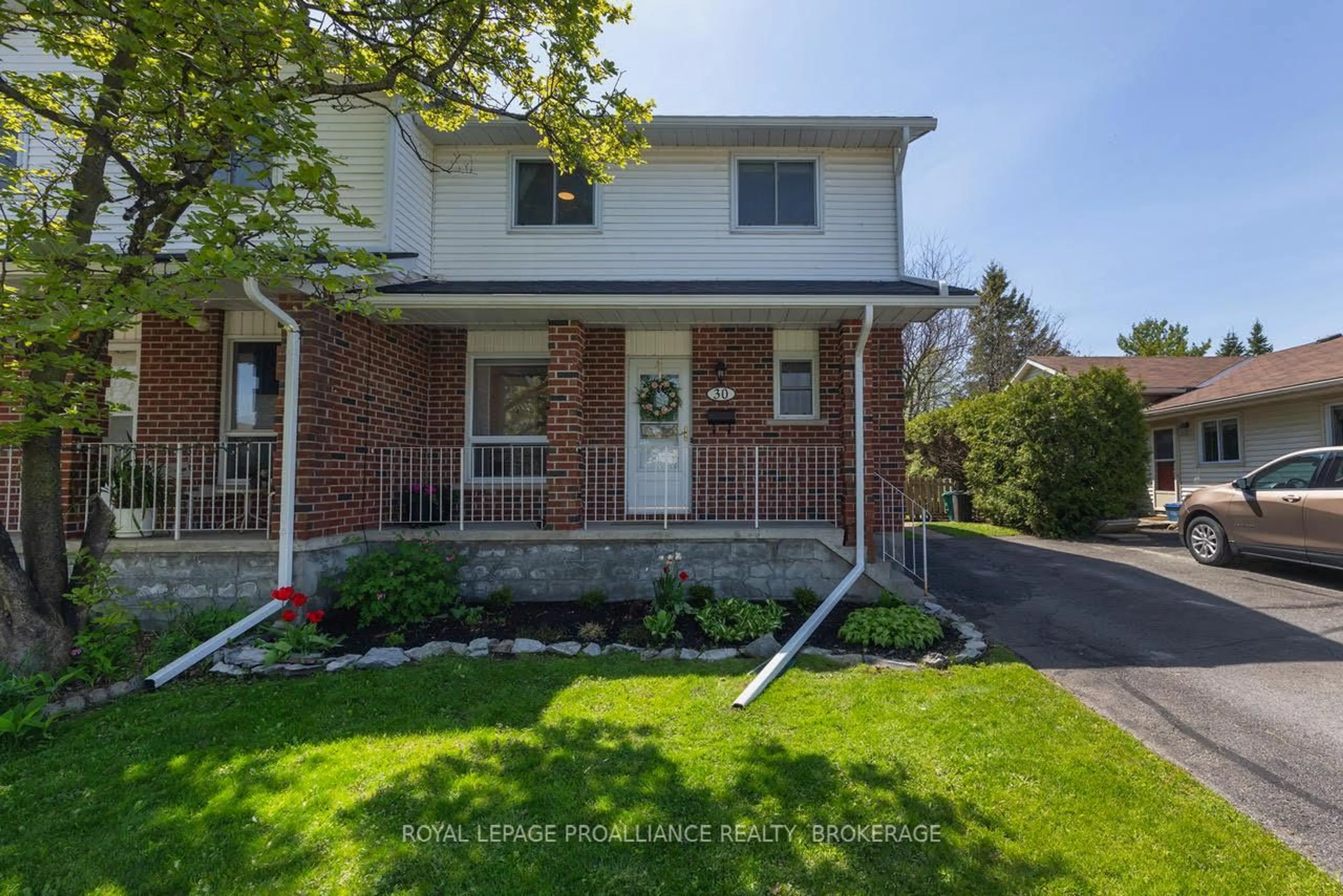 Home with brick exterior material, street for 30 Barker Dr, Kingston Ontario K7K 6X6