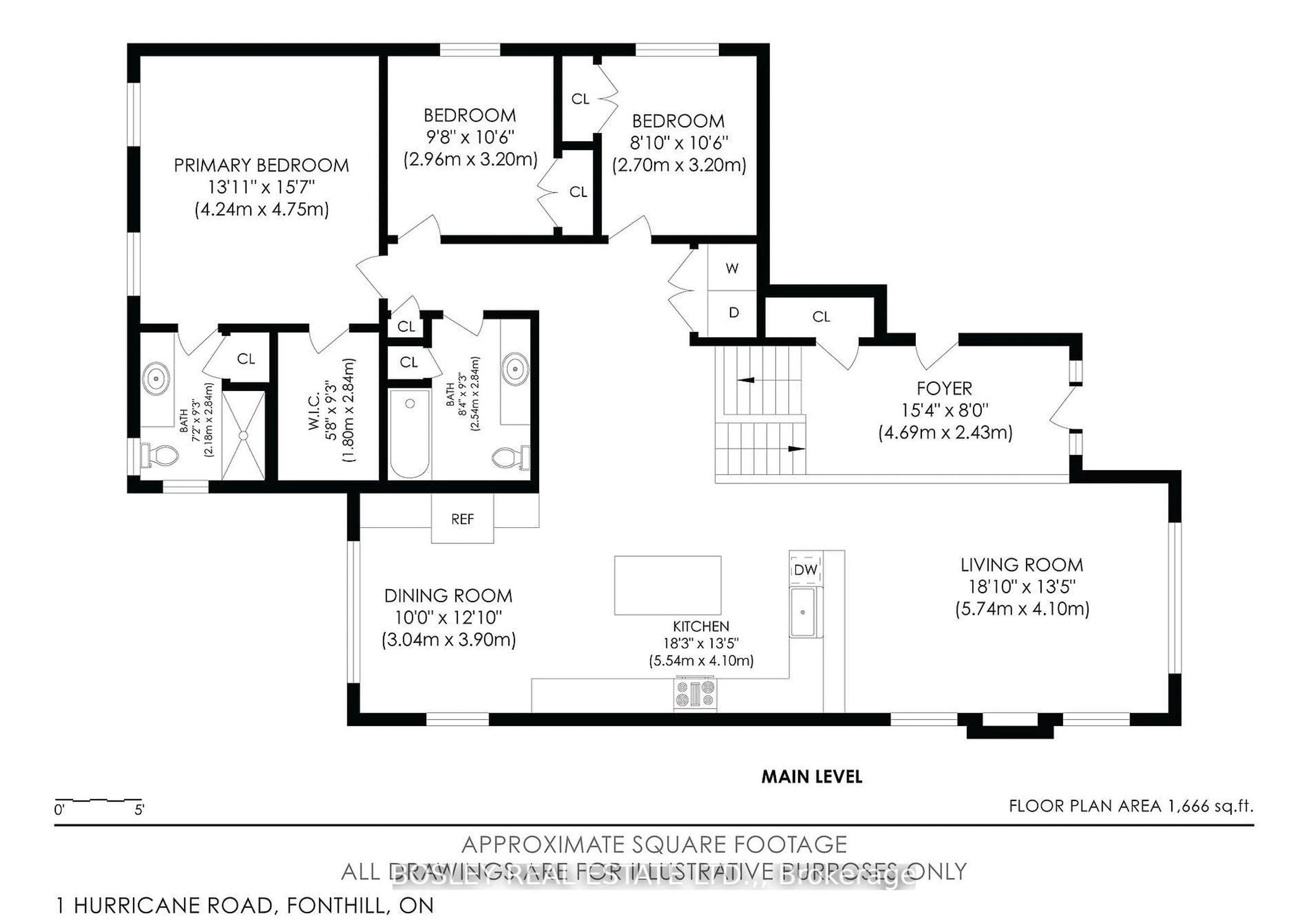 Floor plan for 1 Hurricane Rd, Pelham Ontario L0S 1E3