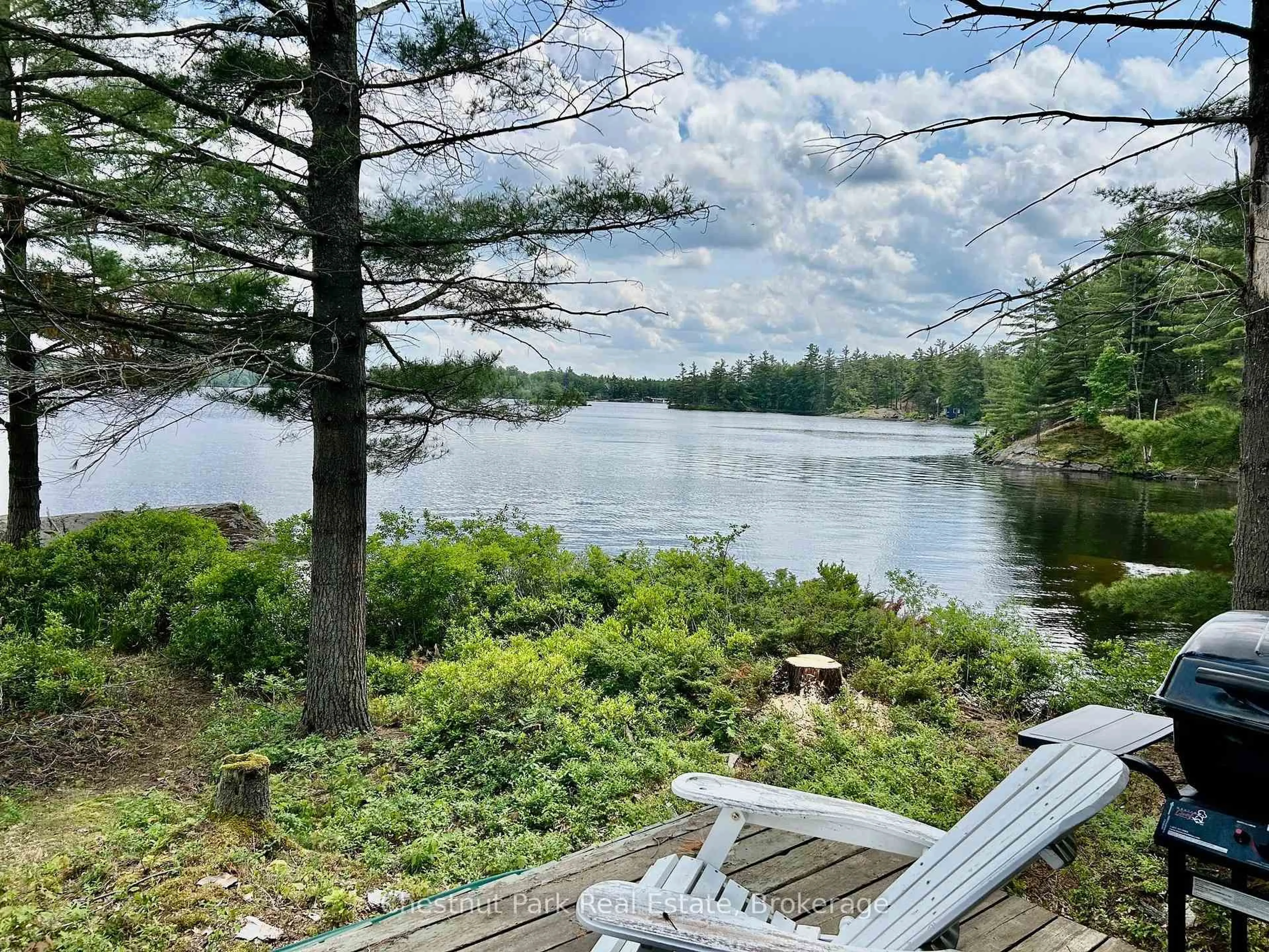 Patio, water/lake/river/ocean view for 2 Island 5KL Pa Burnt Island, Gravenhurst Ontario P0E 1G0
