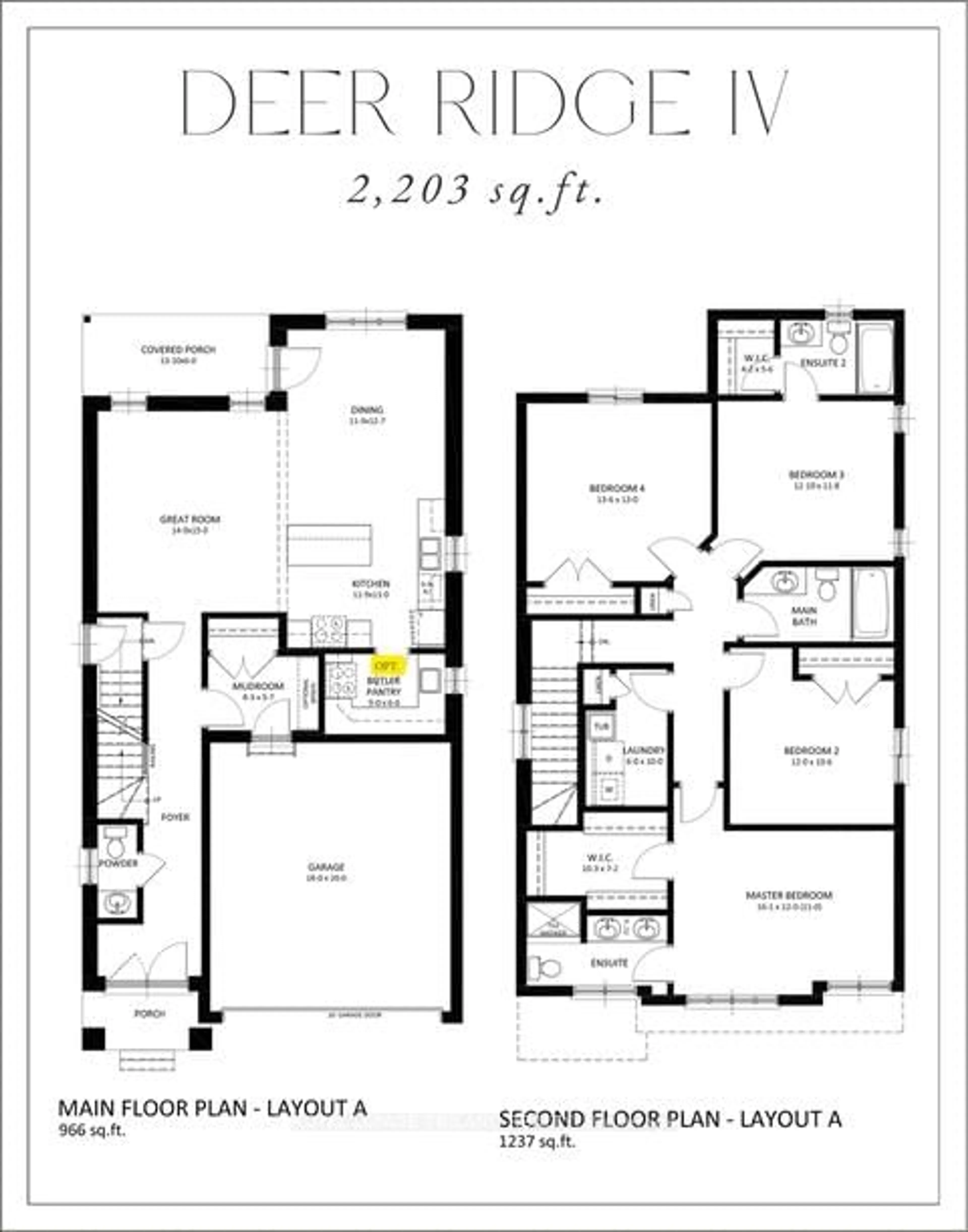 Floor plan for 4215 LIBERTY Crossing, London South Ontario N6P 0L1