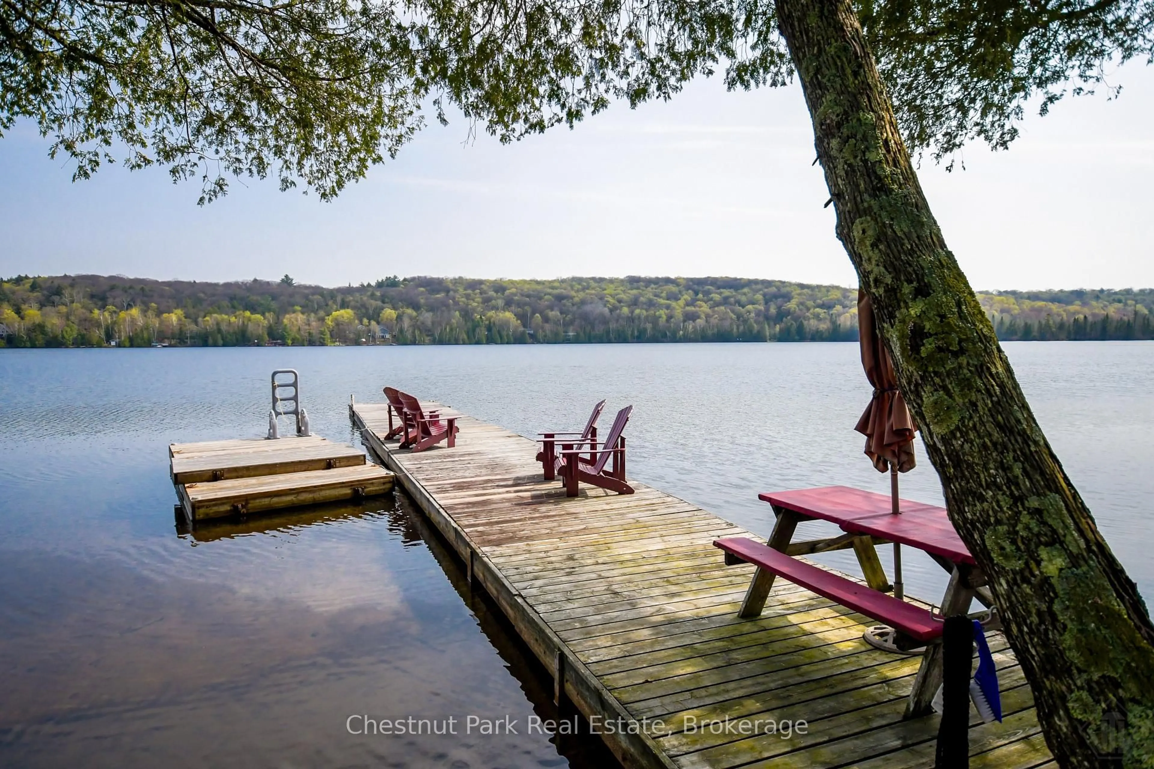 Patio, water/lake/river/ocean view for 1408 Bay Lake Rd, Perry Ontario P0A 1J0