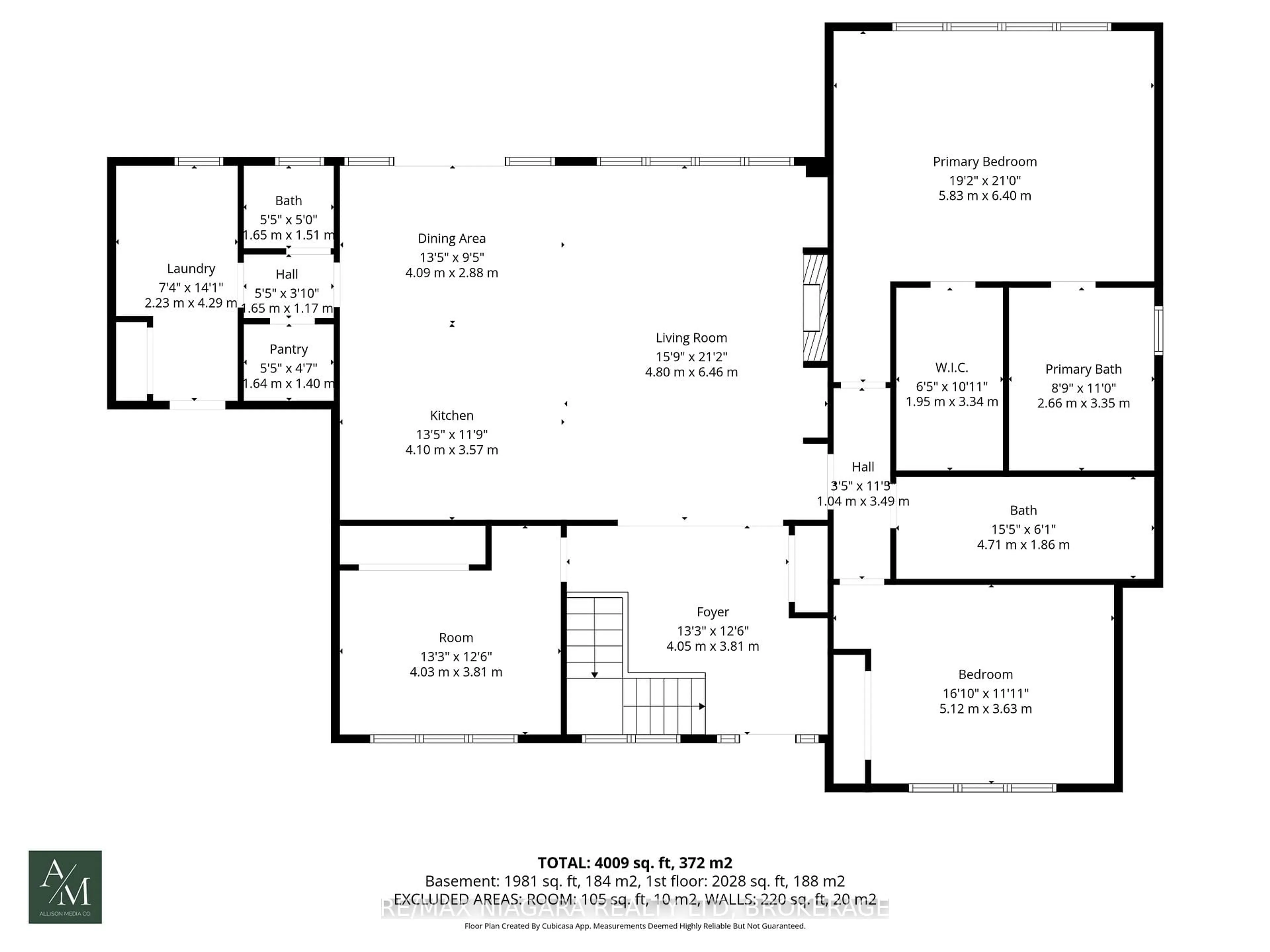Floor plan for 2883 Townline Rd, Fort Erie Ontario L0S 1S0