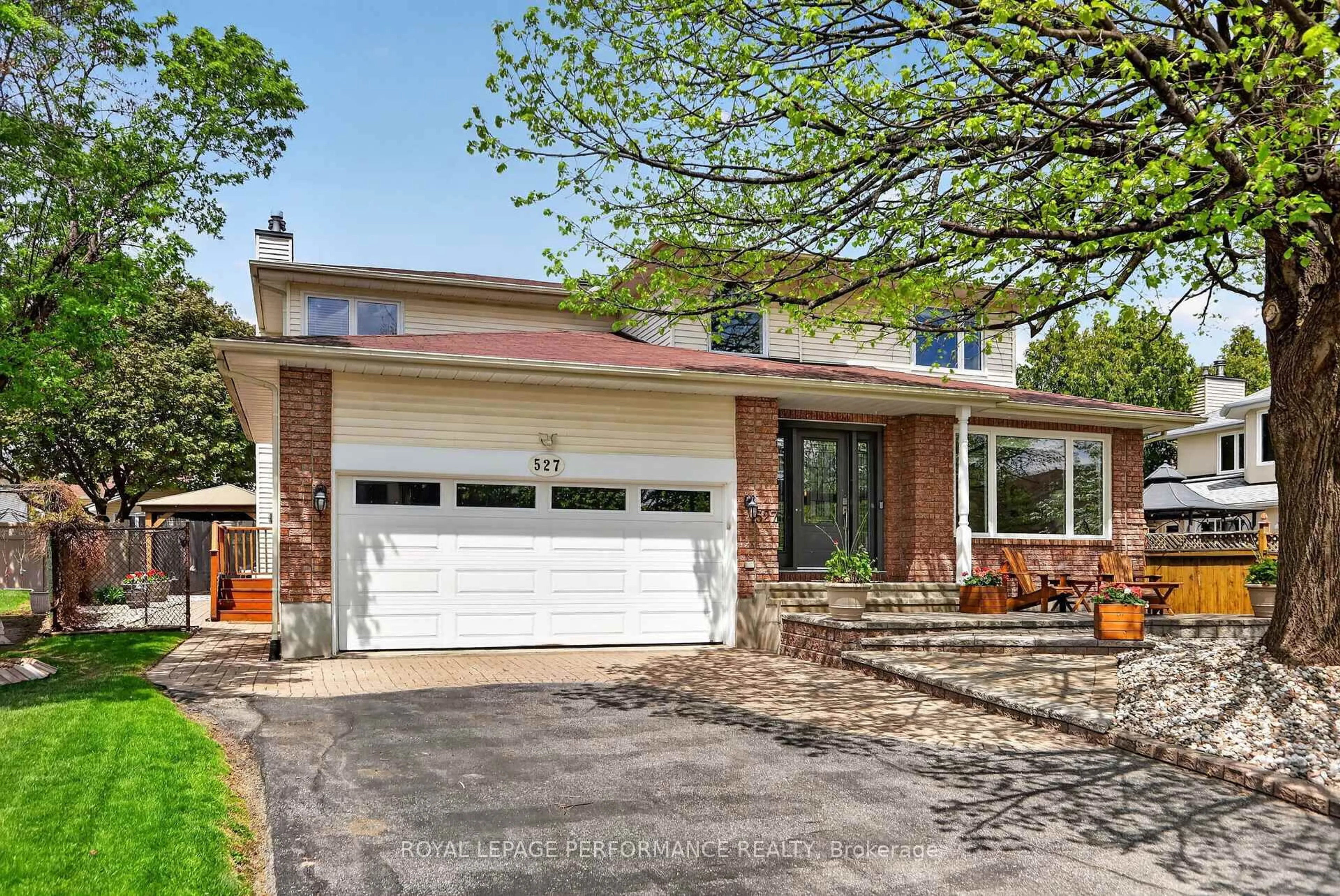 Home with brick exterior material, street for 527 Princess Louise Dr, Orleans Ontario K4A 1Y2