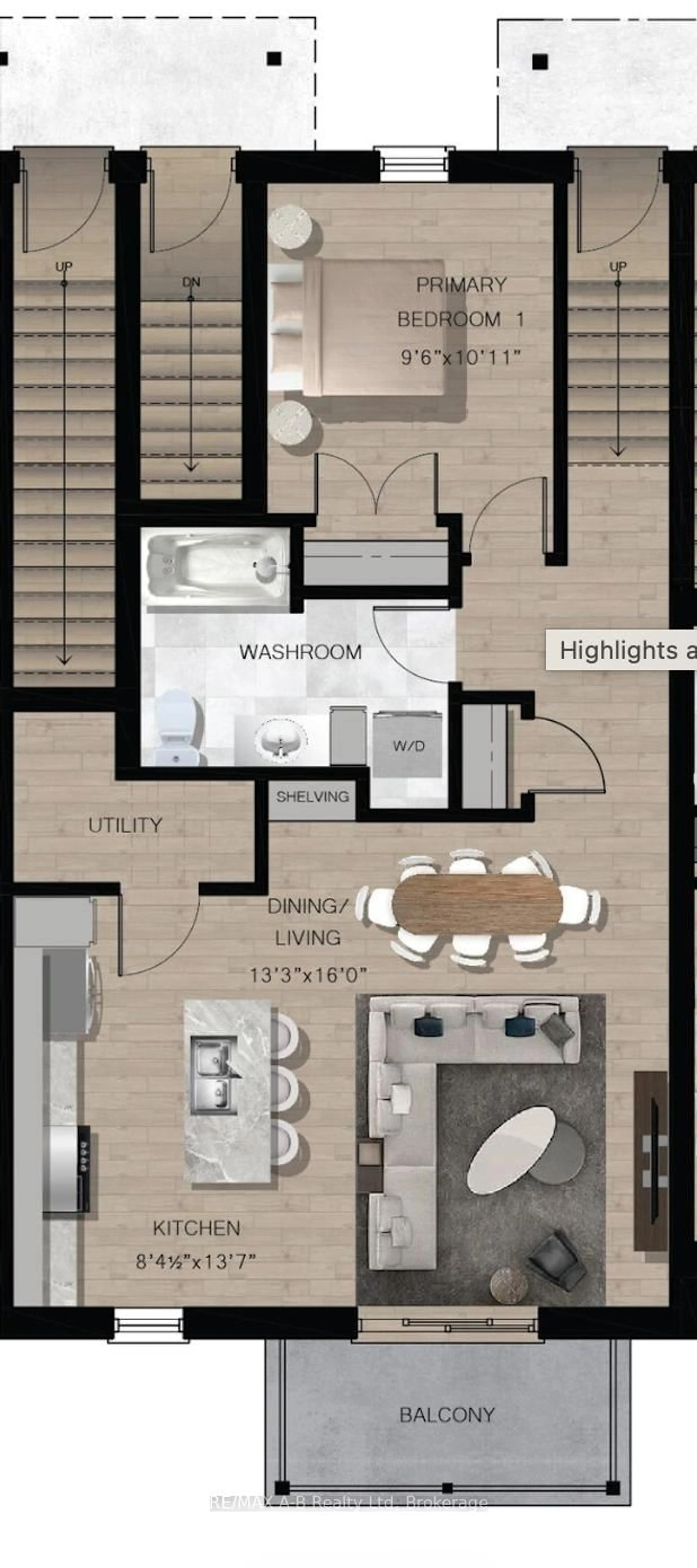 Floor plan for 428 Queen St #3, St. Marys Ontario N4X 0C8