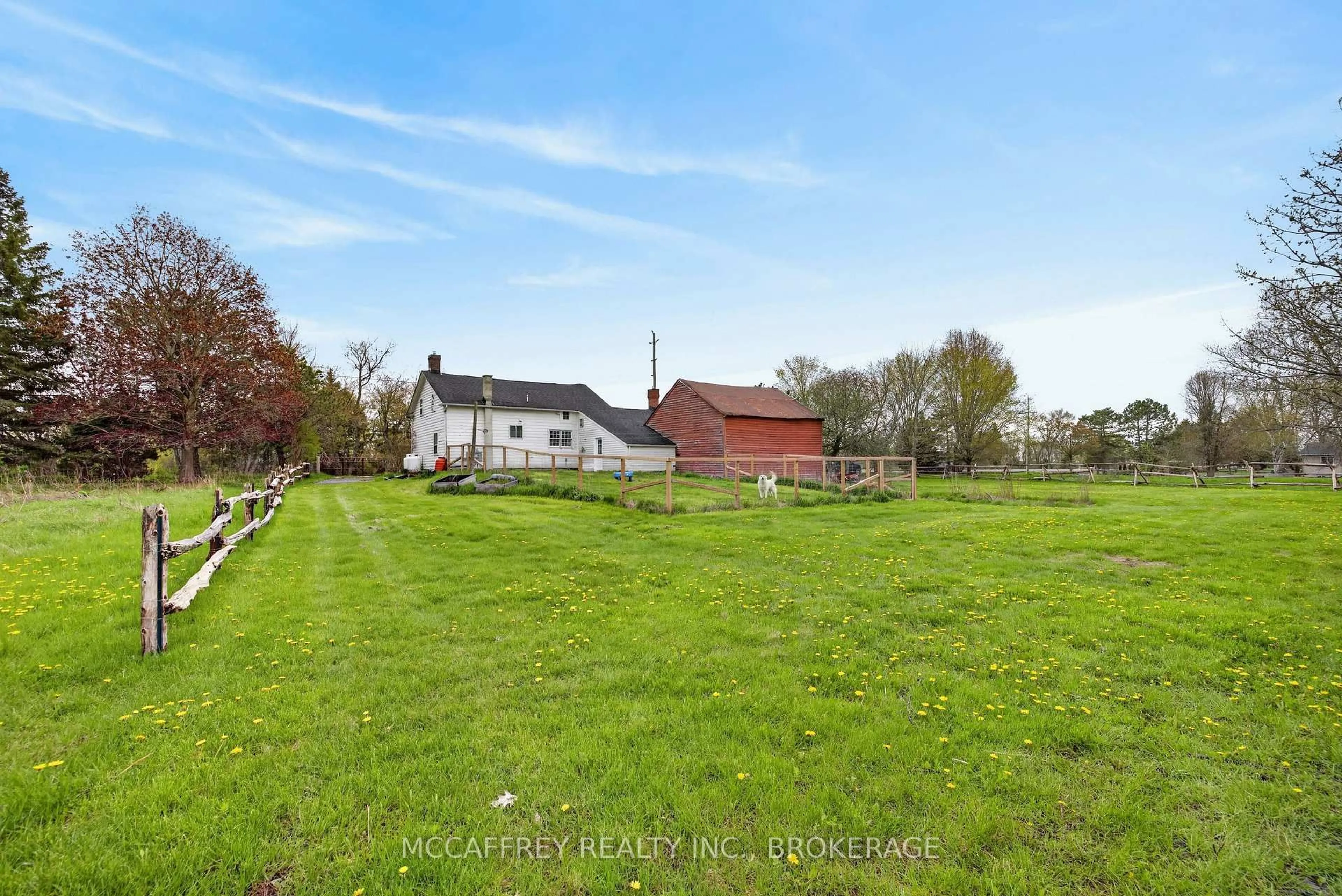 A pic from outside/outdoor area/front of a property/back of a property/a pic from drone, unknown for 6429 County Rd 2, Stone Mills Ontario K0K 2A0