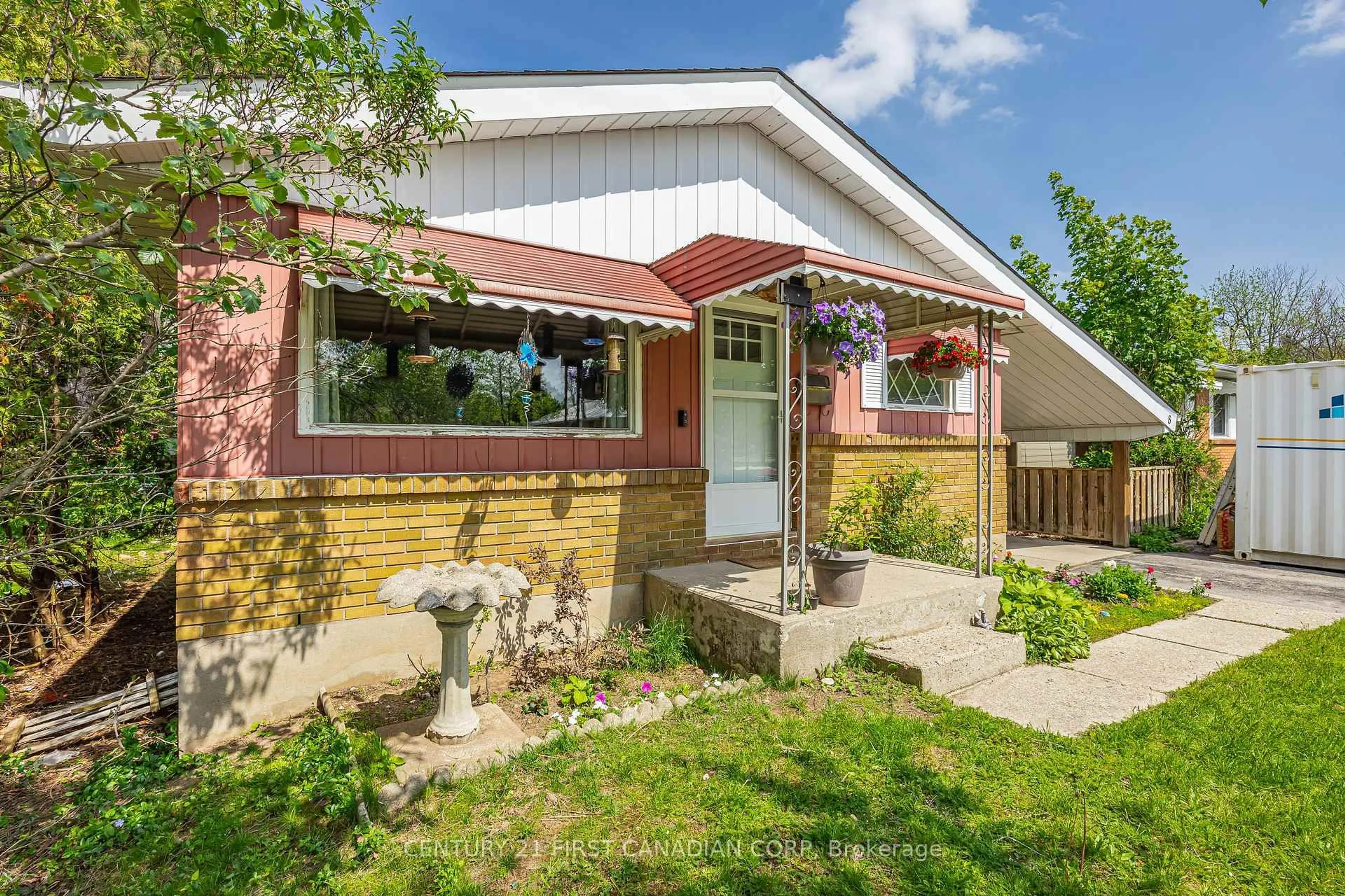 Home with brick exterior material, street for 8 Kenwood Cres, London East Ontario N5Y 3W7