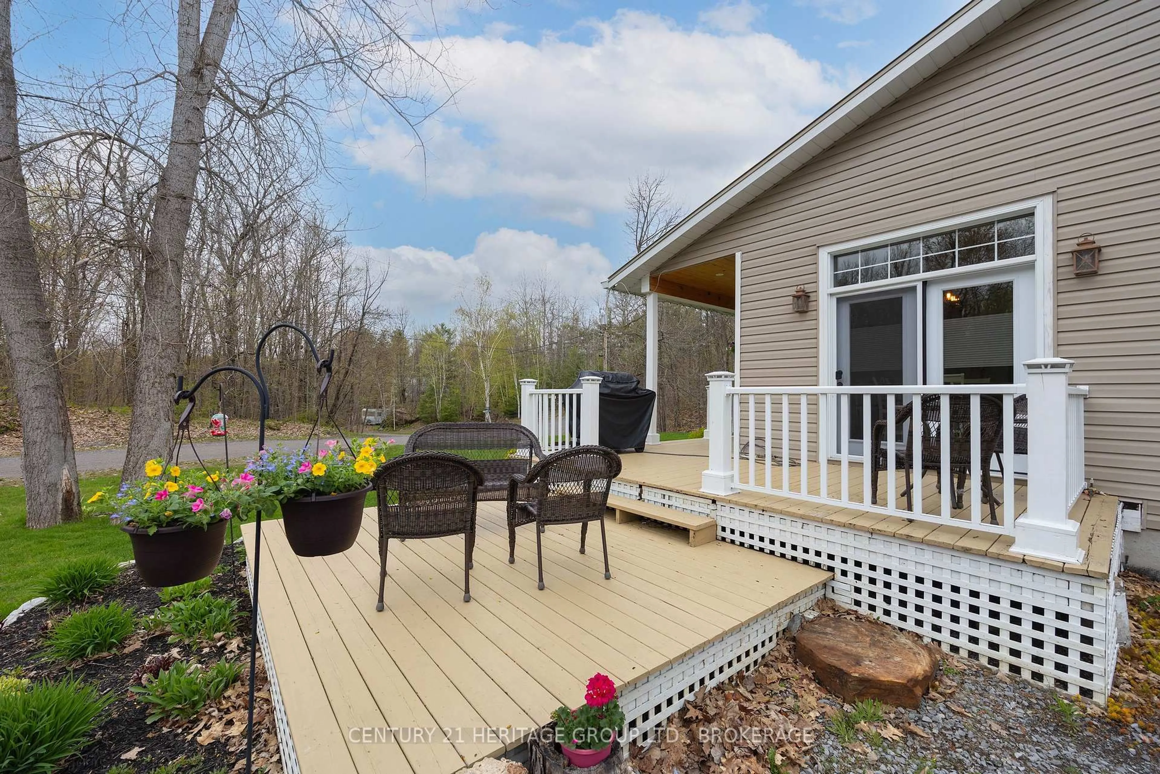 Patio, water/lake/river/ocean view for 173 Castle Rock Lane, Tamworth Ontario K0K 3G0