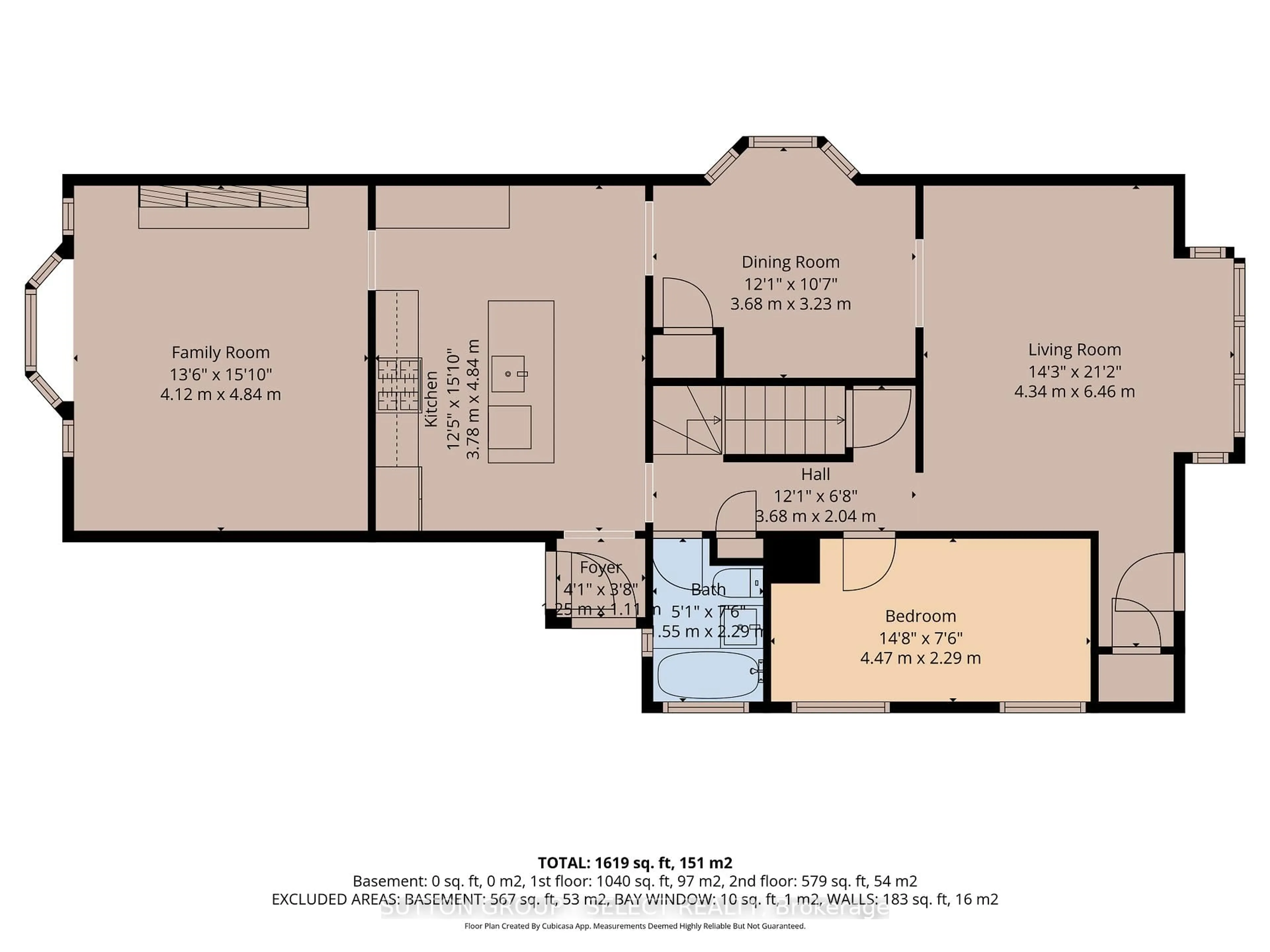 Floor plan for 50 Glass Ave, London East Ontario N5W 1Z7