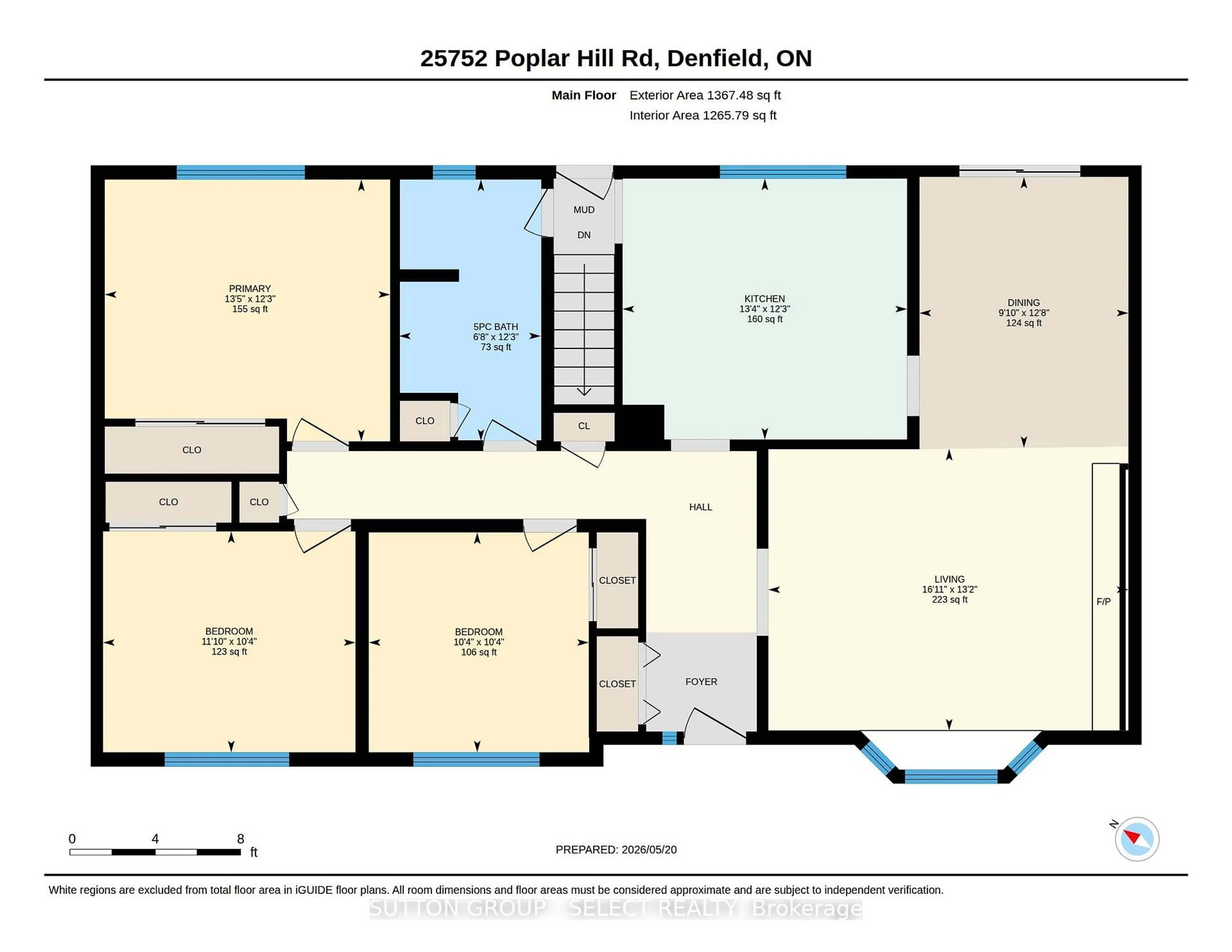 Floor plan for 25752 Poplar Hill Rd, Middlesex Centre Ontario N0M 1P0