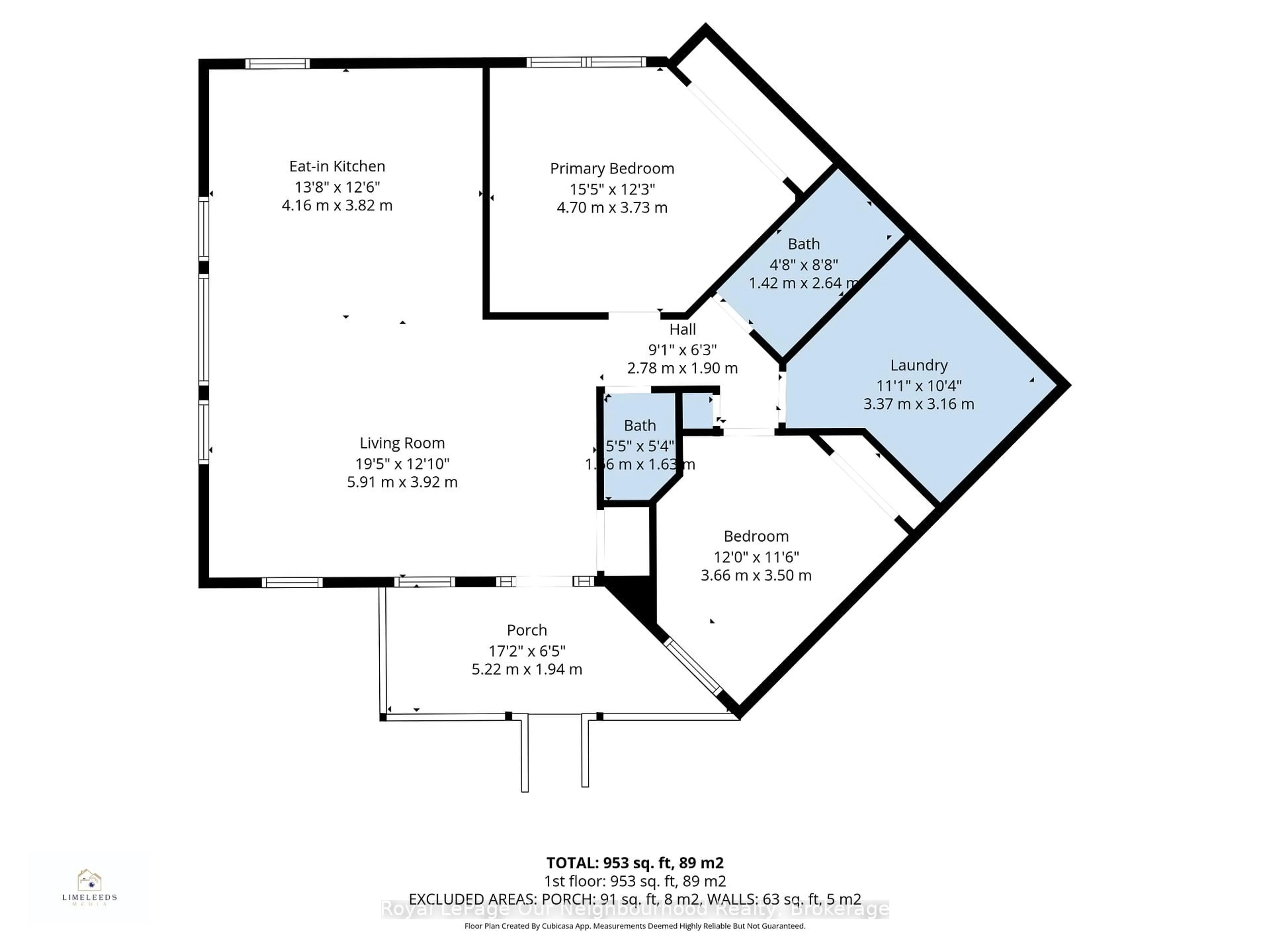 Floor plan for 300 Croft St #1602, Port Hope Ontario L1A 0E1
