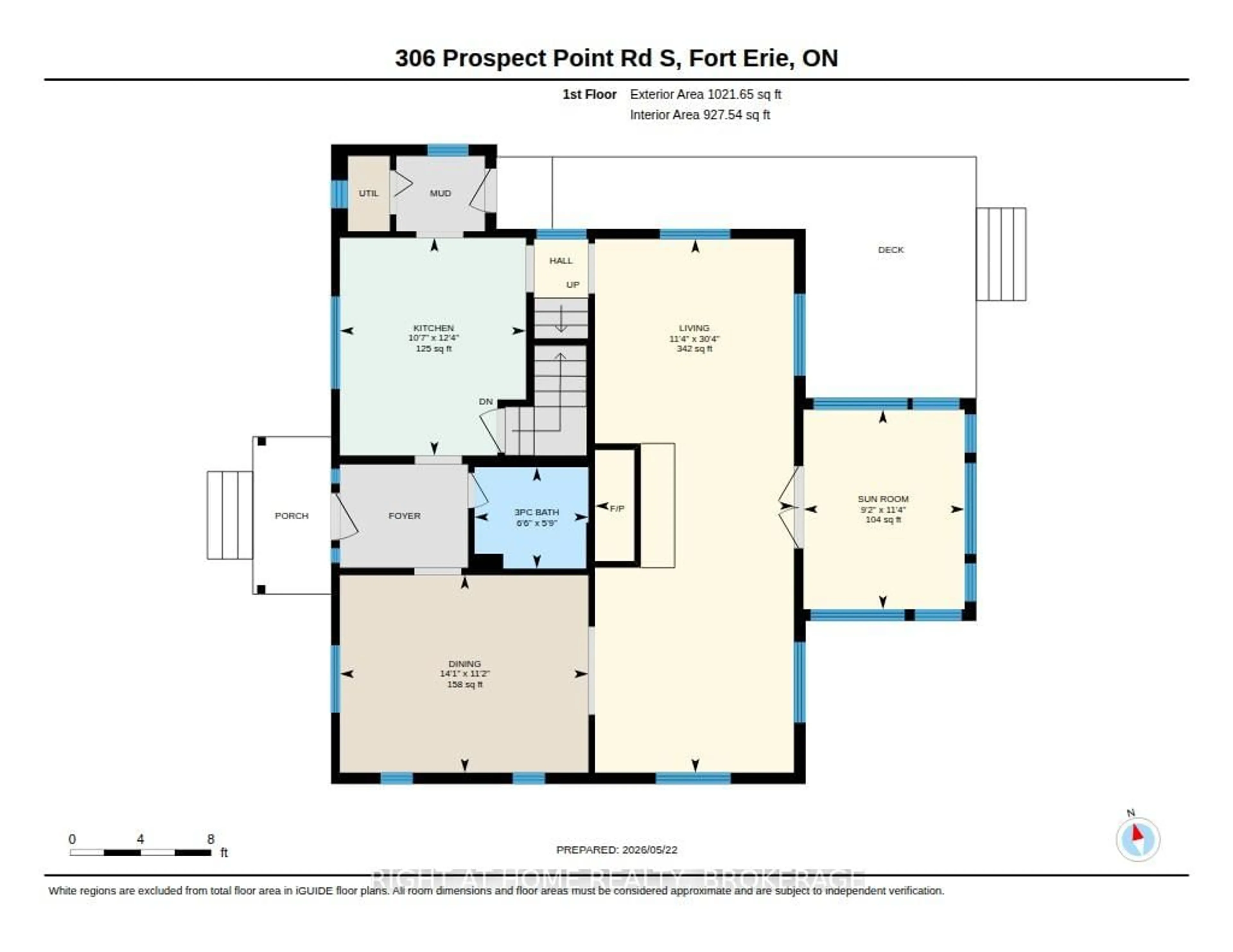 Floor plan for 306 Prospect Point Rd, Fort Erie Ontario L0S 1N0