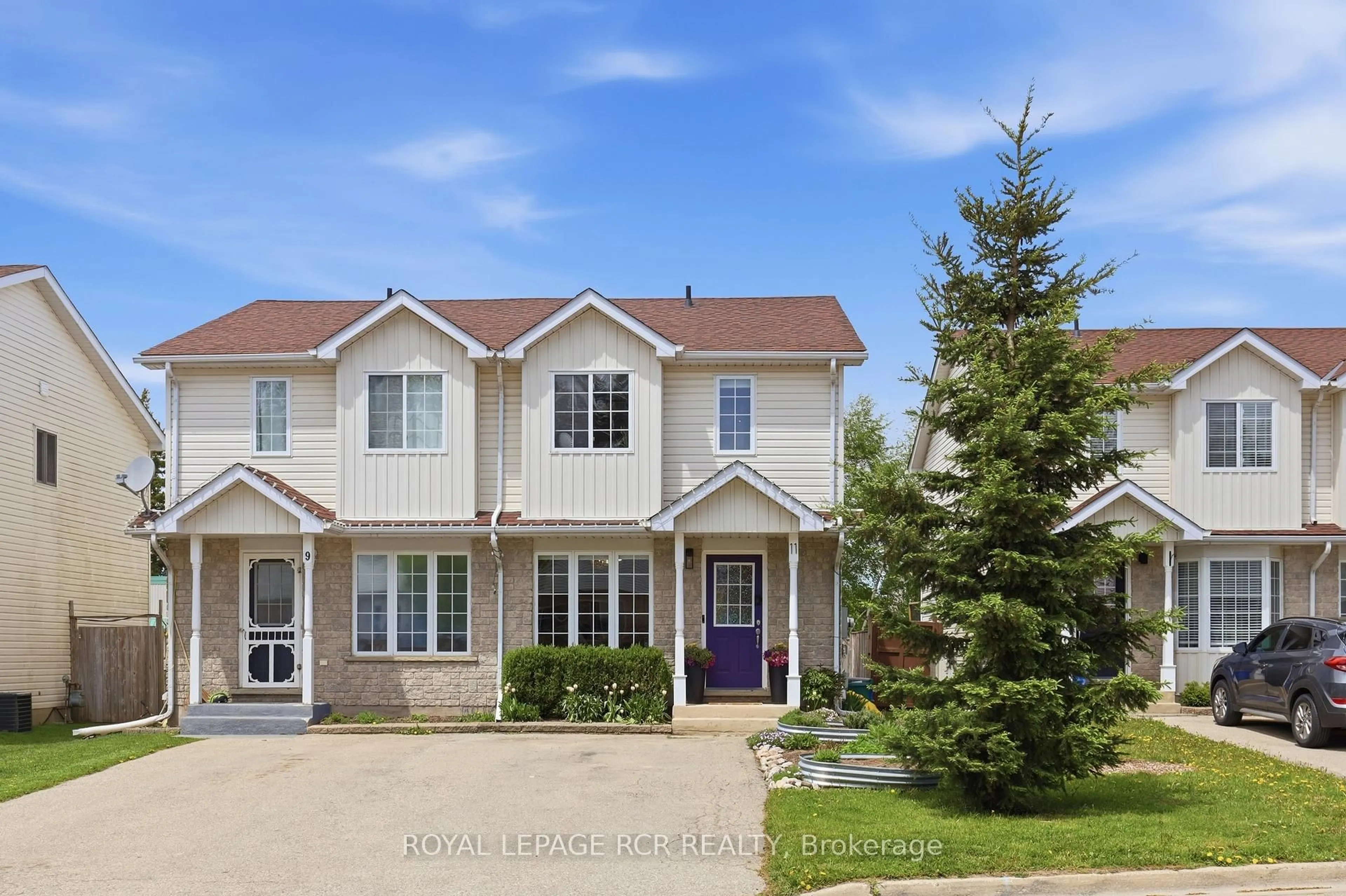 A pic from outside/outdoor area/front of a property/back of a property/a pic from drone, street for 11 Farrell Lane, Wellington North Ontario N0G 1A0
