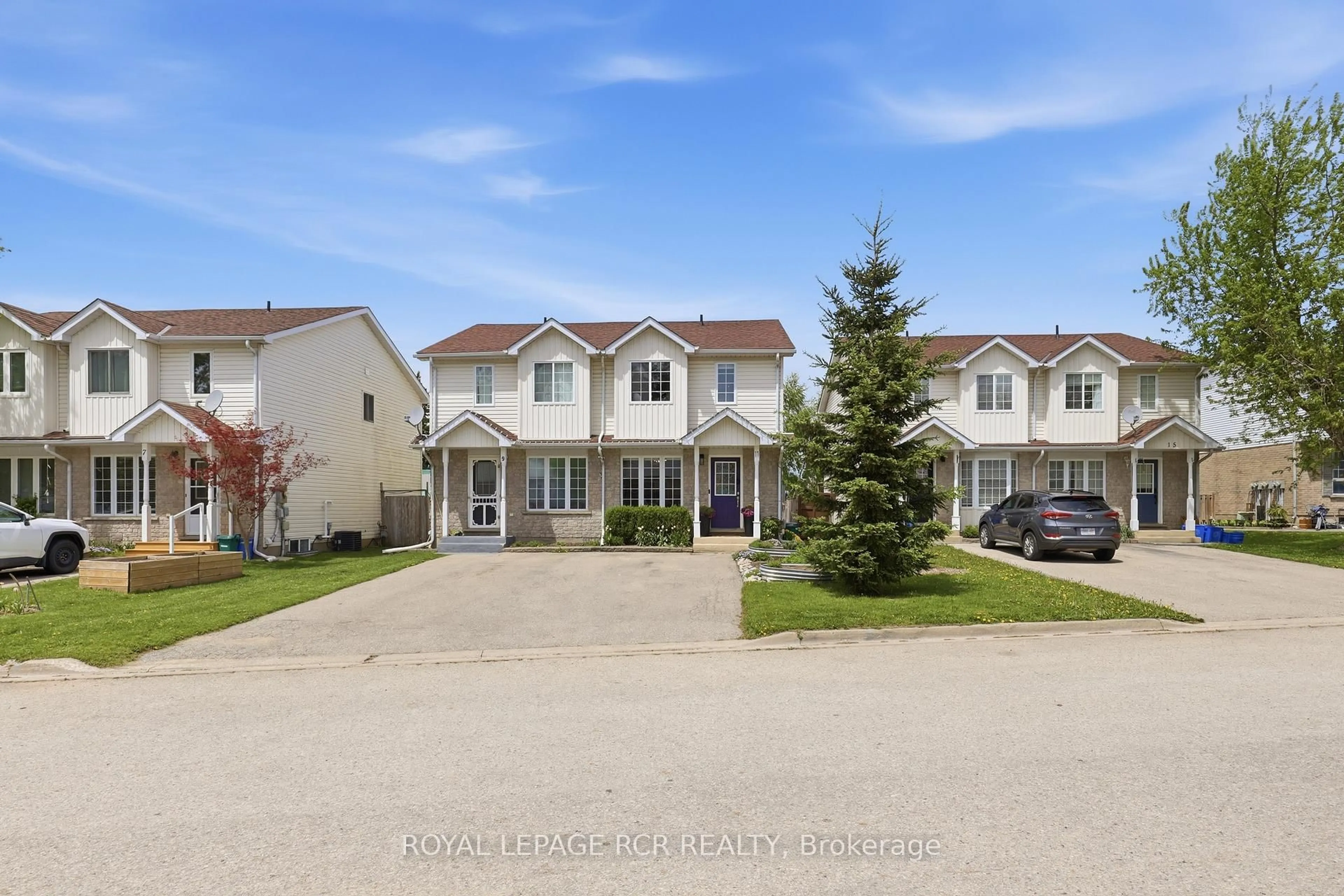 A pic from outside/outdoor area/front of a property/back of a property/a pic from drone, street for 11 Farrell Lane, Wellington North Ontario N0G 1A0