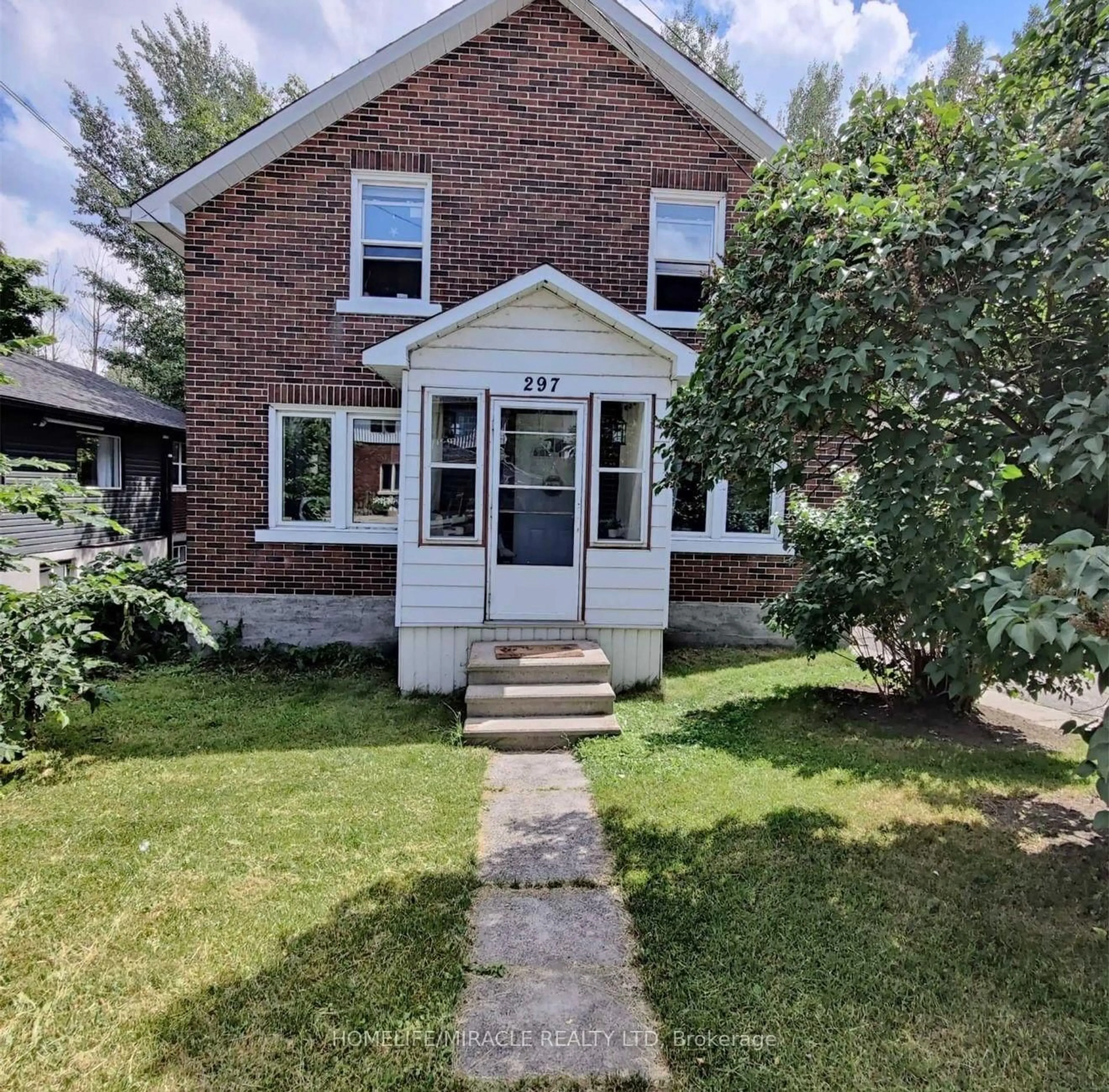 Home with brick exterior material, street for 297 Morris St, Greater Sudbury Ontario P3B 1B4