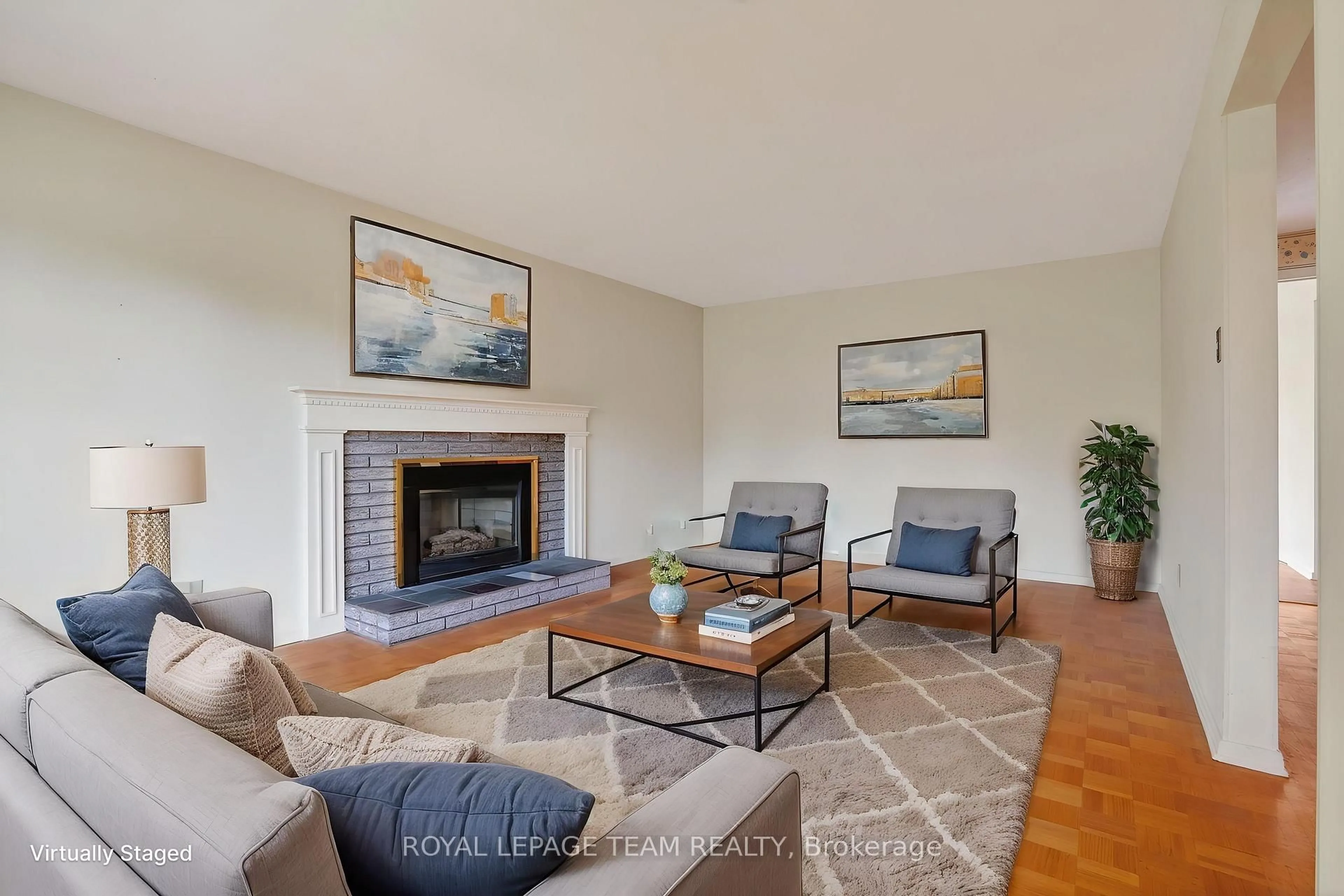 Living room with furniture, unknown for 16 Parkglen Dr, Ottawa Ontario K2G 3G9