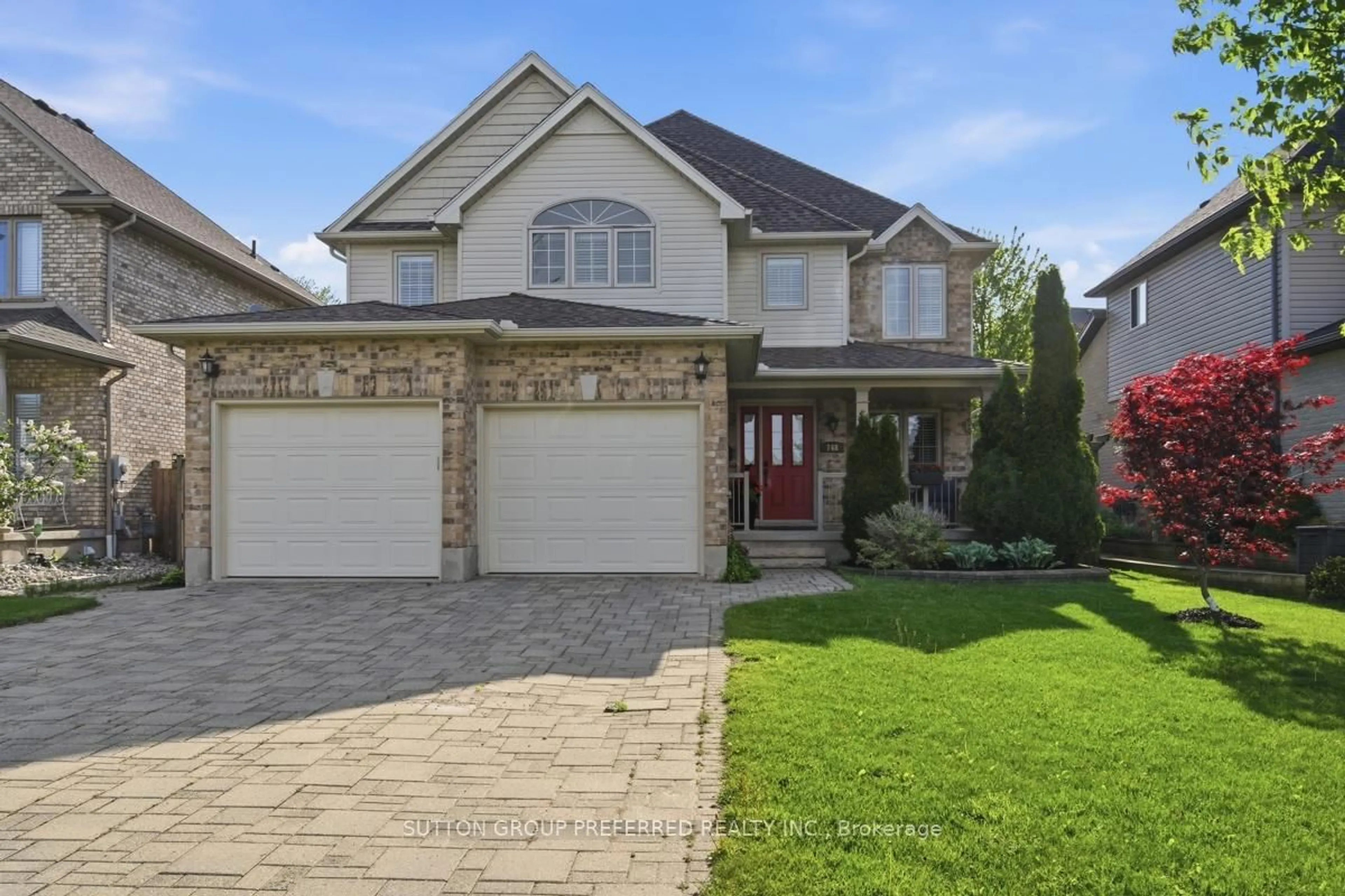 Home with brick exterior material, street for 748 APRICOT Dr, London South Ontario N6K 5A7