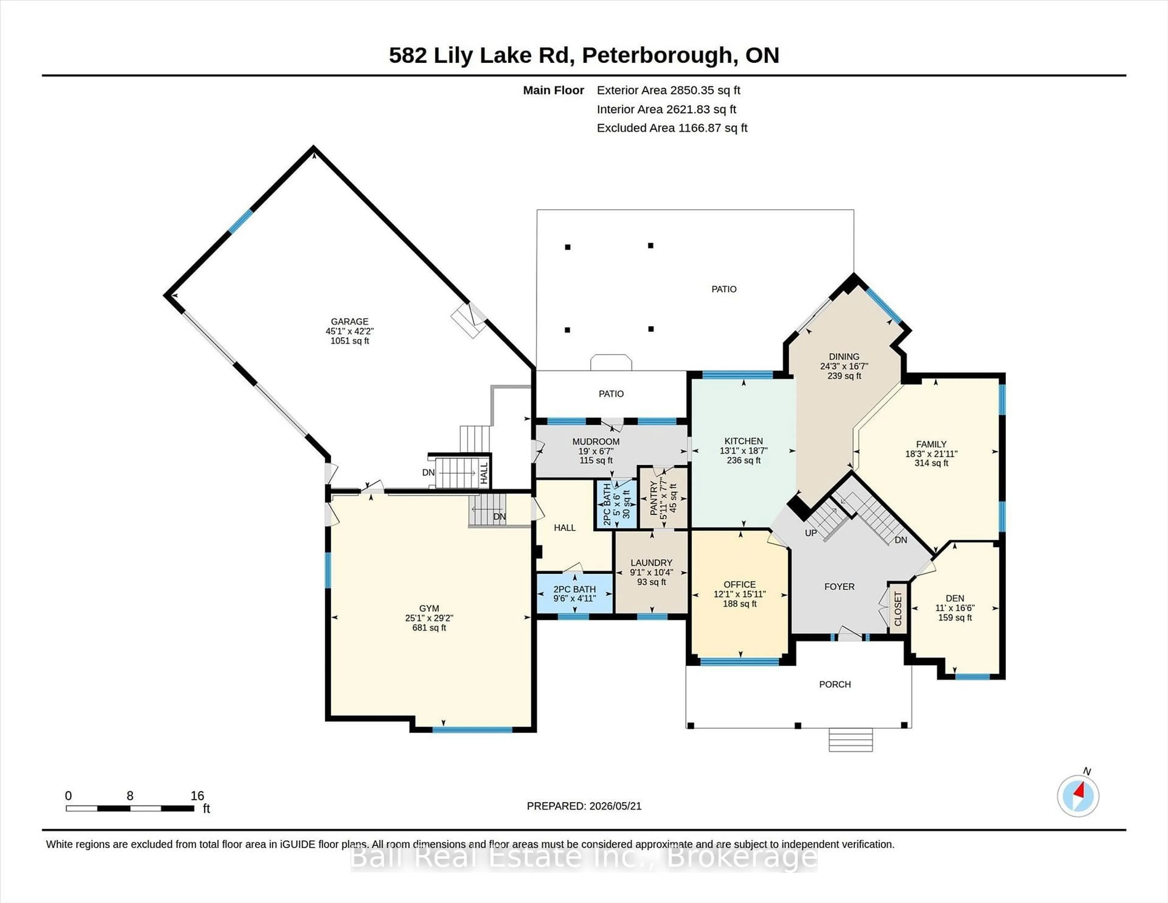 Floor plan for 582 Lily Lake Rd, Selwyn Ontario K9J 6X3