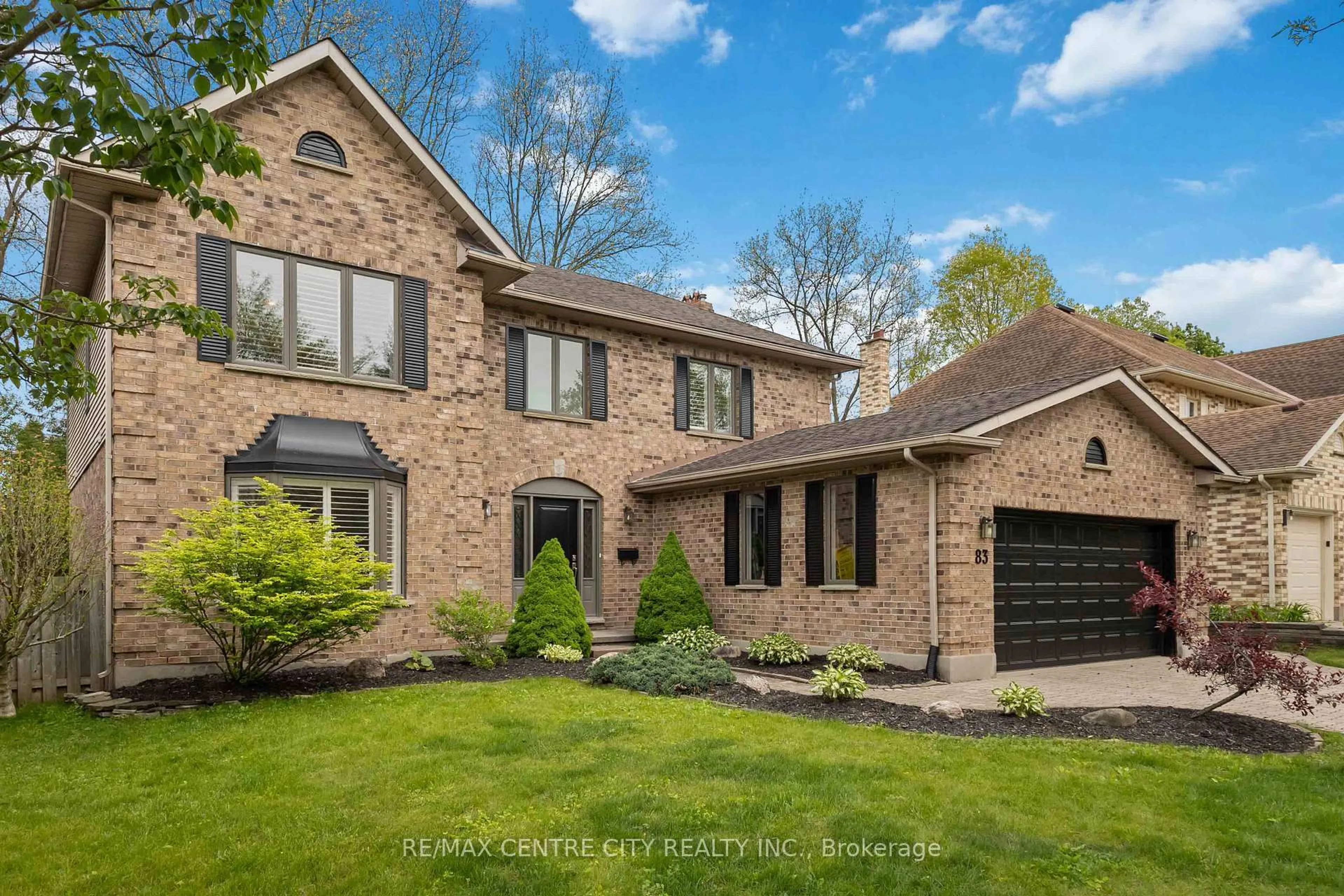 Home with brick exterior material, street for 83 Bracebridge Crt, London North Ontario N5X 3V2