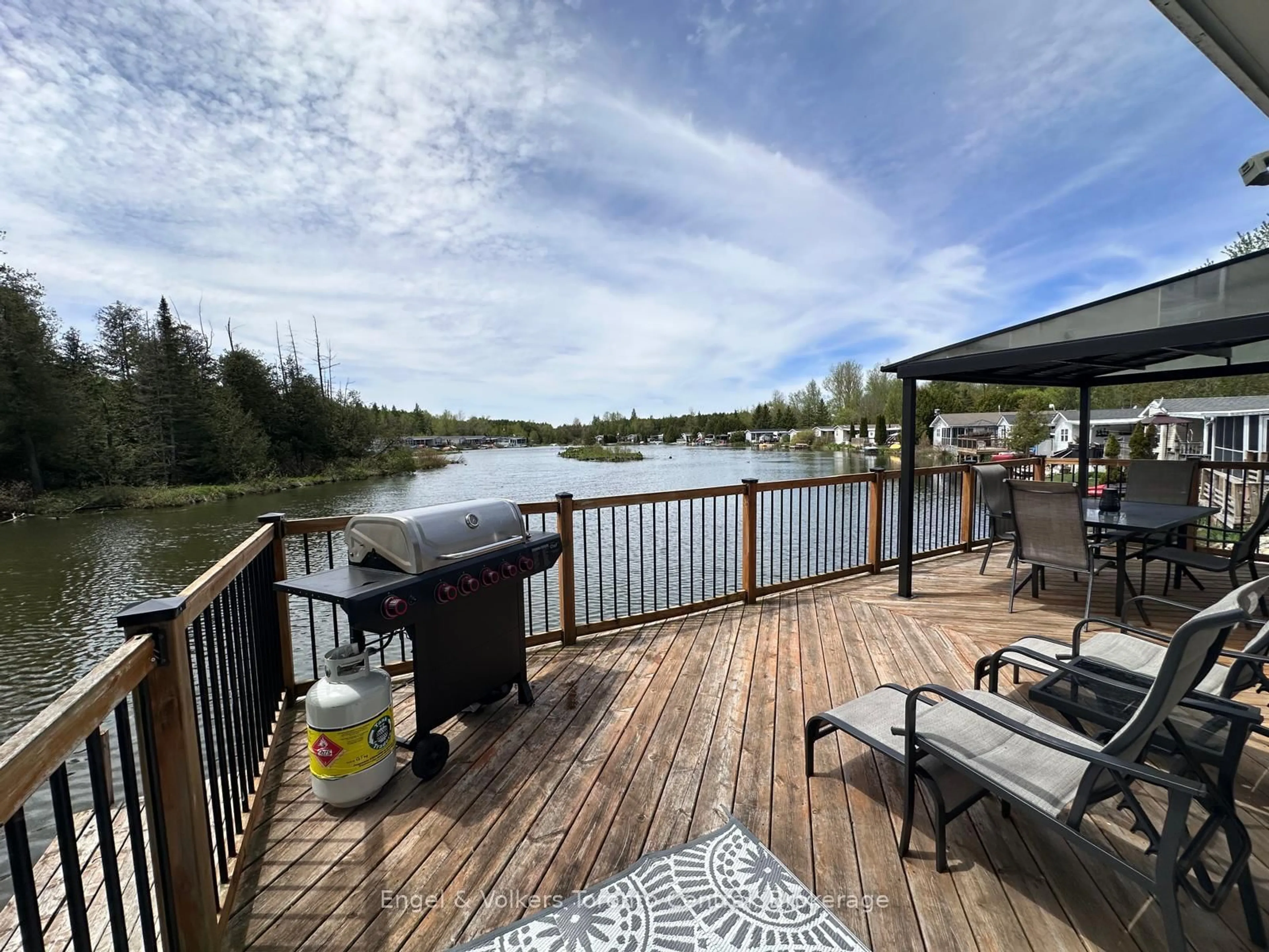 Patio, water/lake/river/ocean view for 7489 SIDEROAD 5 E #L 71, Wellington North Ontario N0G 2L0