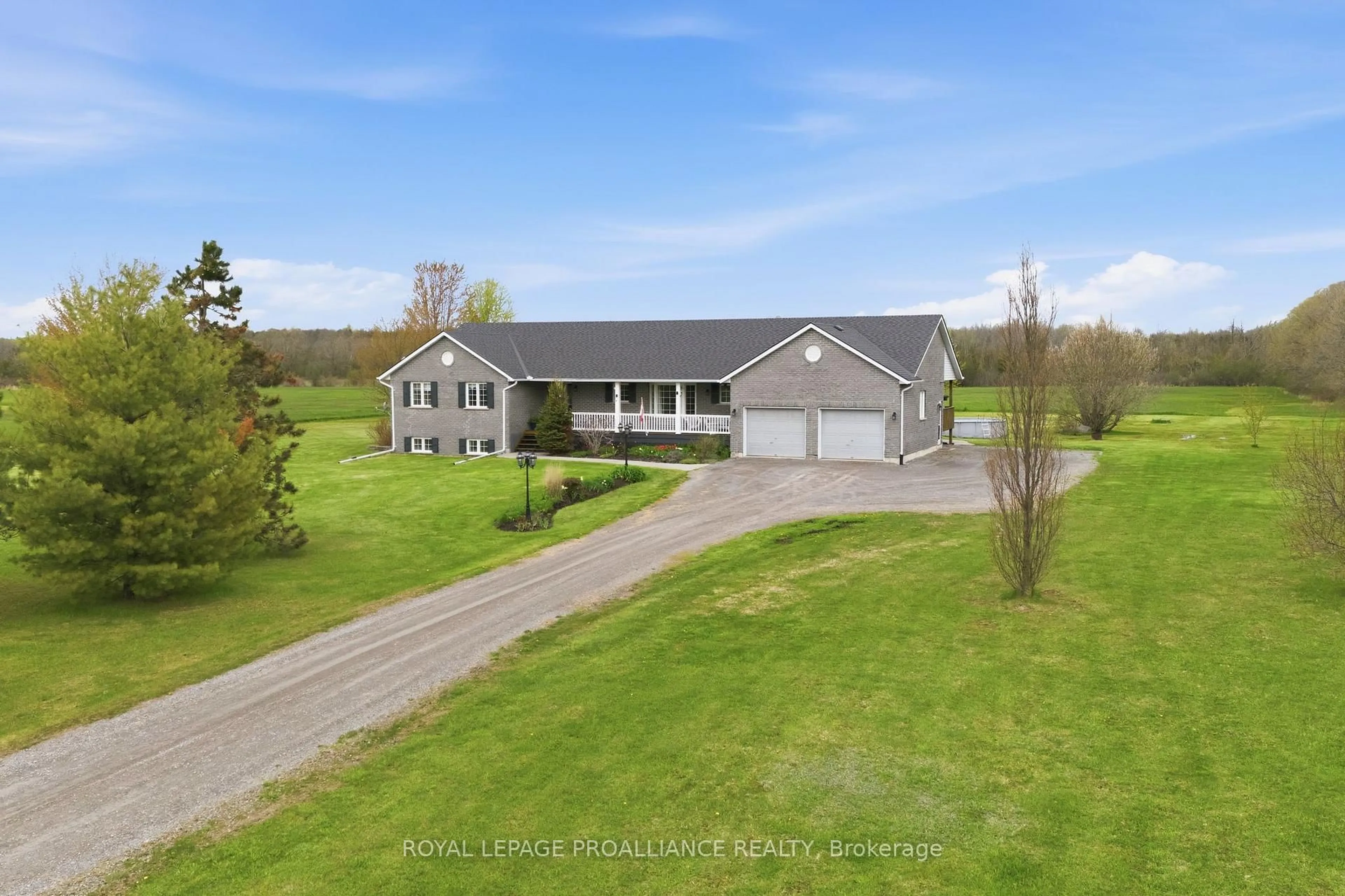 A pic from outside/outdoor area/front of a property/back of a property/a pic from drone, unknown for 1489 Airport Pkwy, Tyendinaga Ontario K8N 4Z6