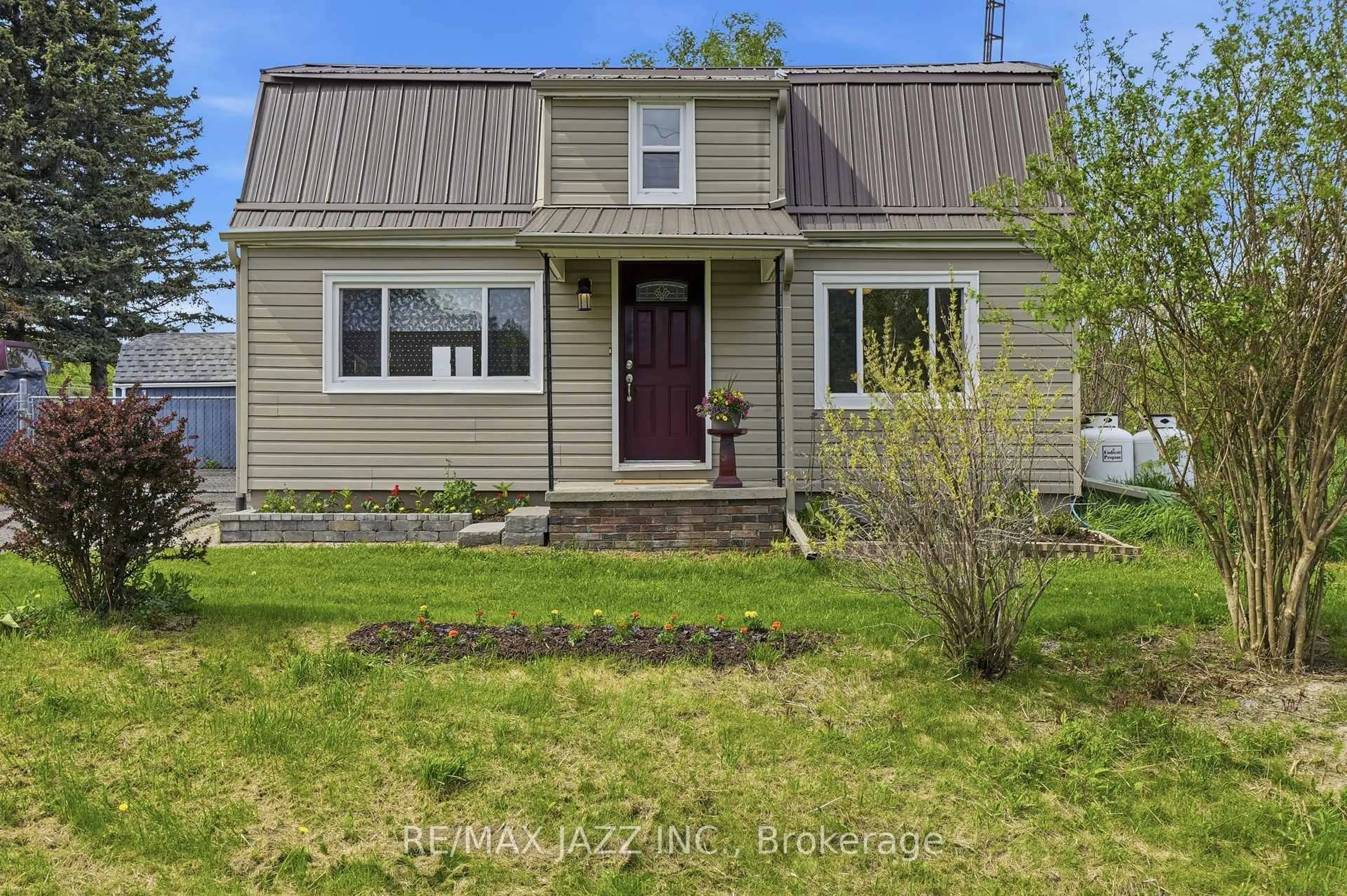 Home with vinyl exterior material, street for 350 Schriver Rd, Brighton Ontario K0K 1H0
