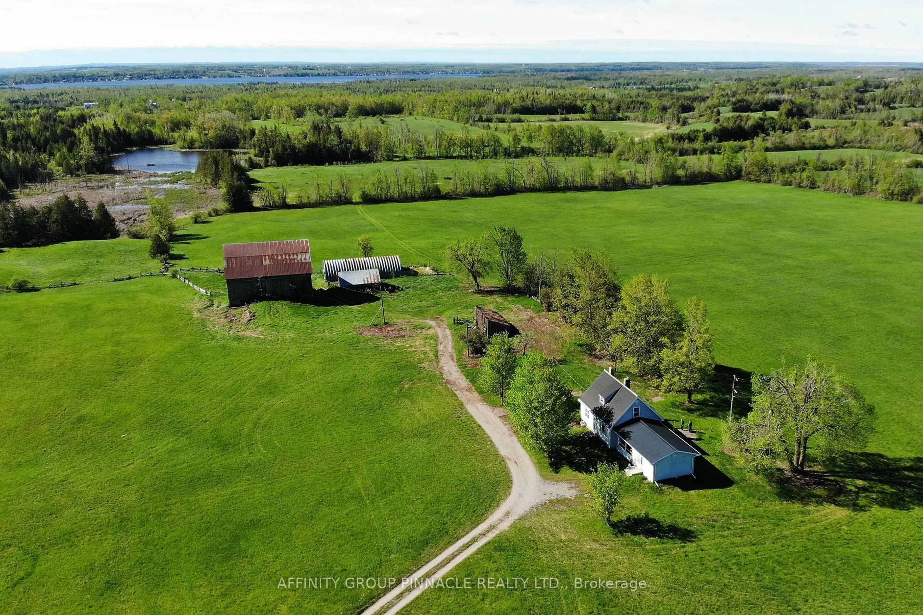 A pic from outside/outdoor area/front of a property/back of a property/a pic from drone, water/lake/river/ocean view for 47 Cable Rd, Kawartha Lakes Ontario K0M 1N0