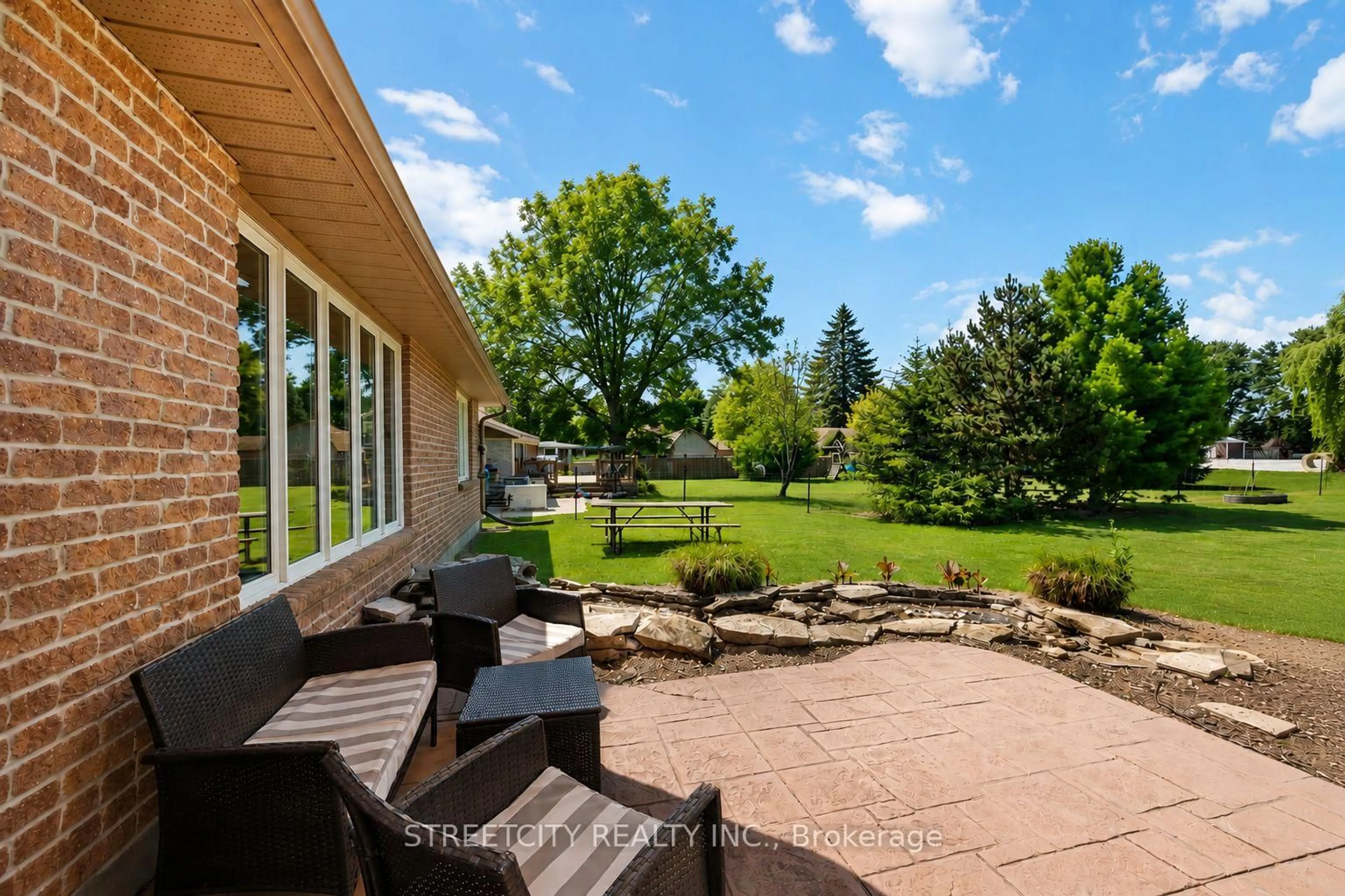 Patio, water/lake/river/ocean view for 727 Norman St, Plympton-Wyoming Ontario N0N 1T0