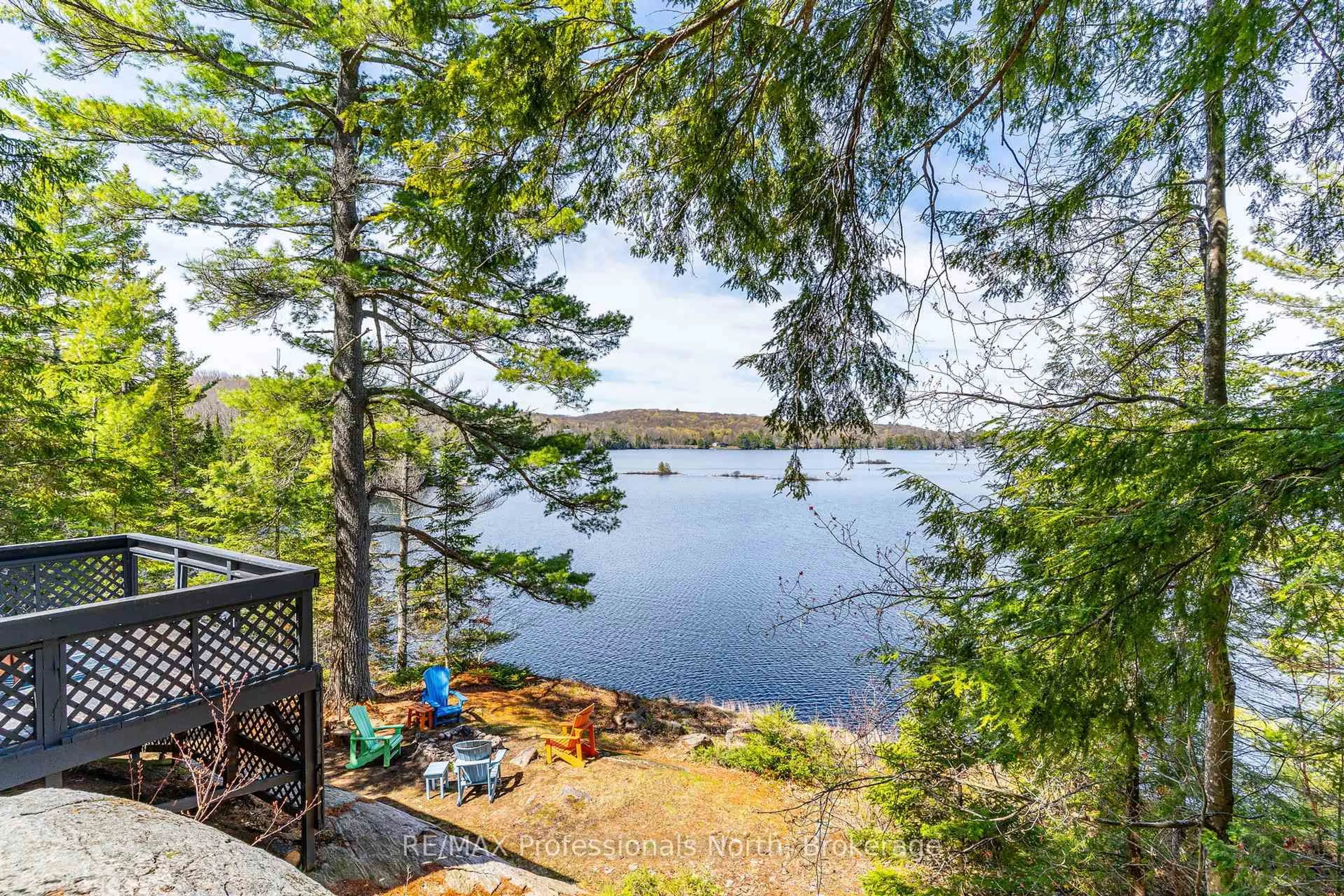 Patio, water/lake/river/ocean view for 11443 KUSHOG NORTH WAO, Algonquin Highlands Ontario K0M 1J2