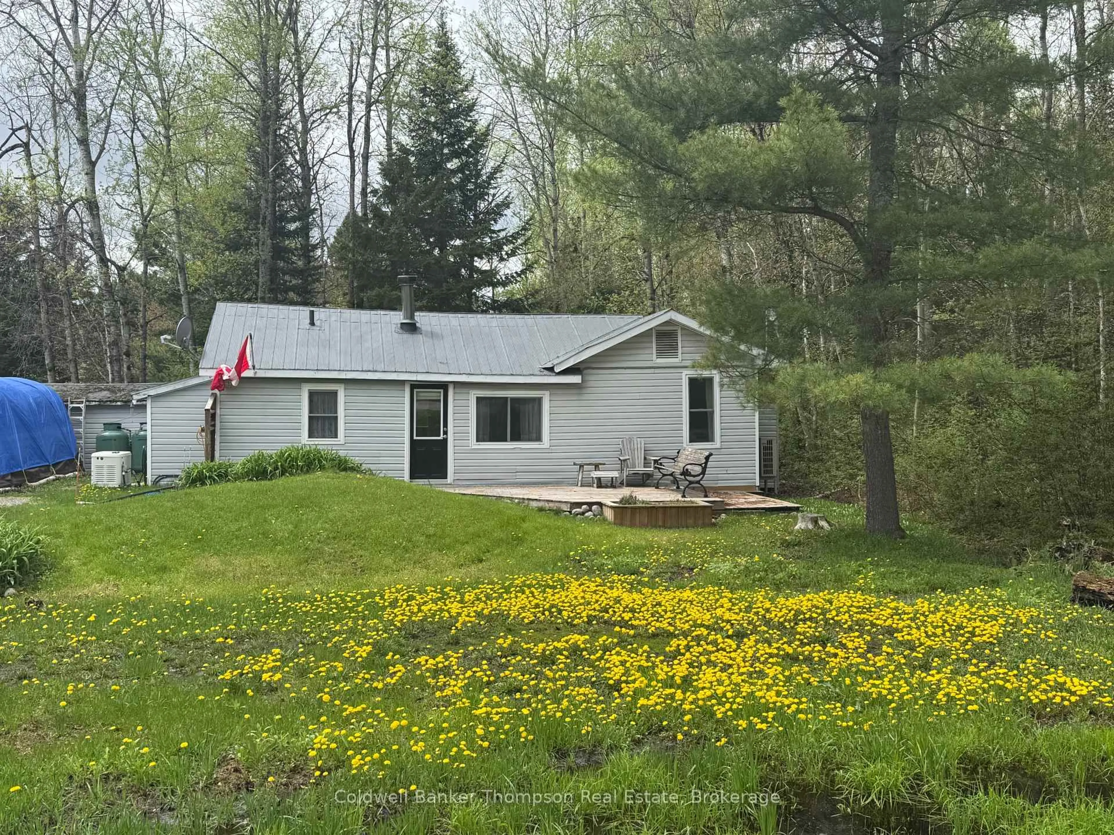 A pic from outside/outdoor area/front of a property/back of a property/a pic from drone, unknown for 233 Main St, Kearney Ontario P0A 1M0
