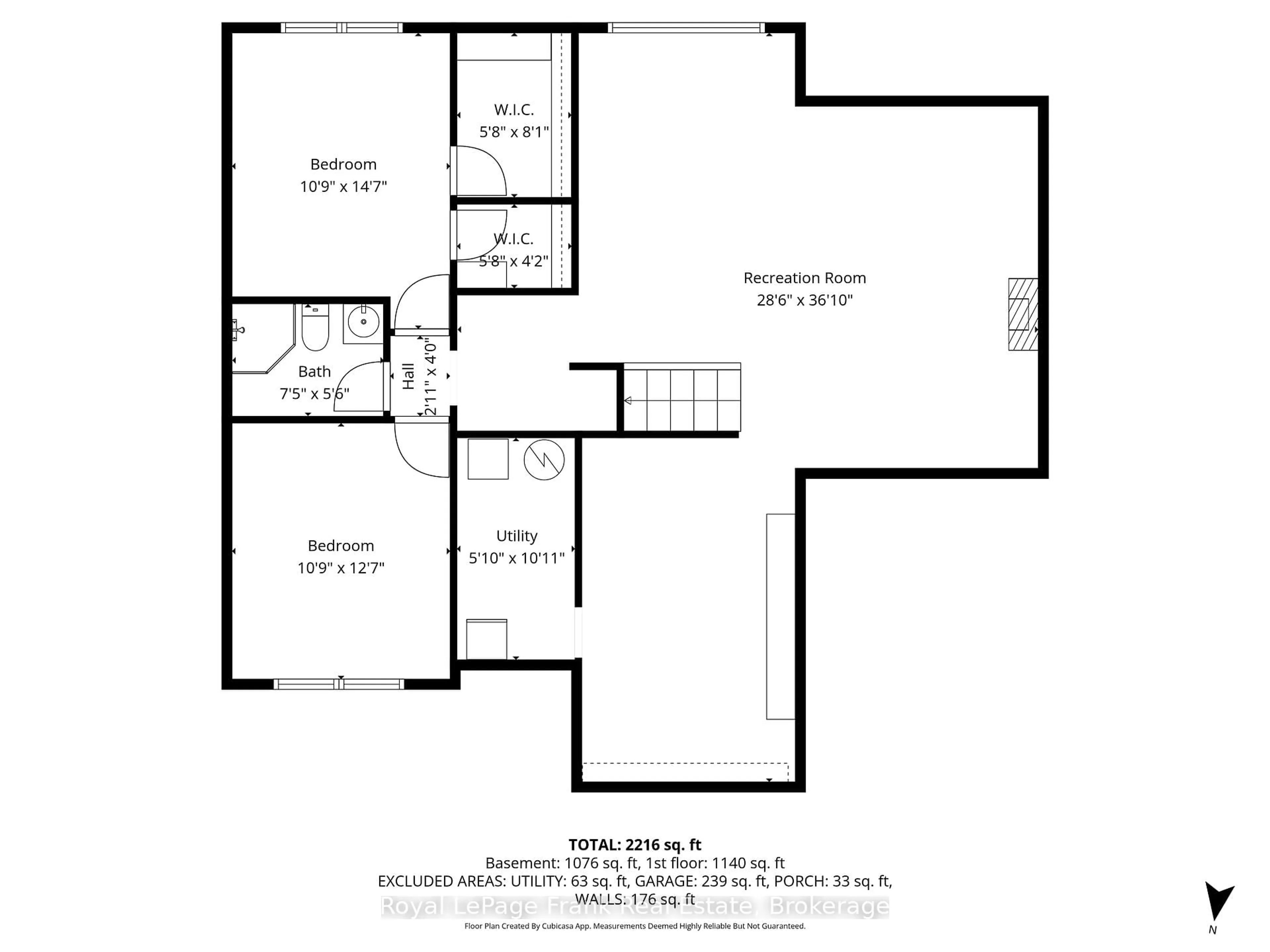 Floor plan for 343 Mary St, Kawartha Lakes Ontario K9V 6J9
