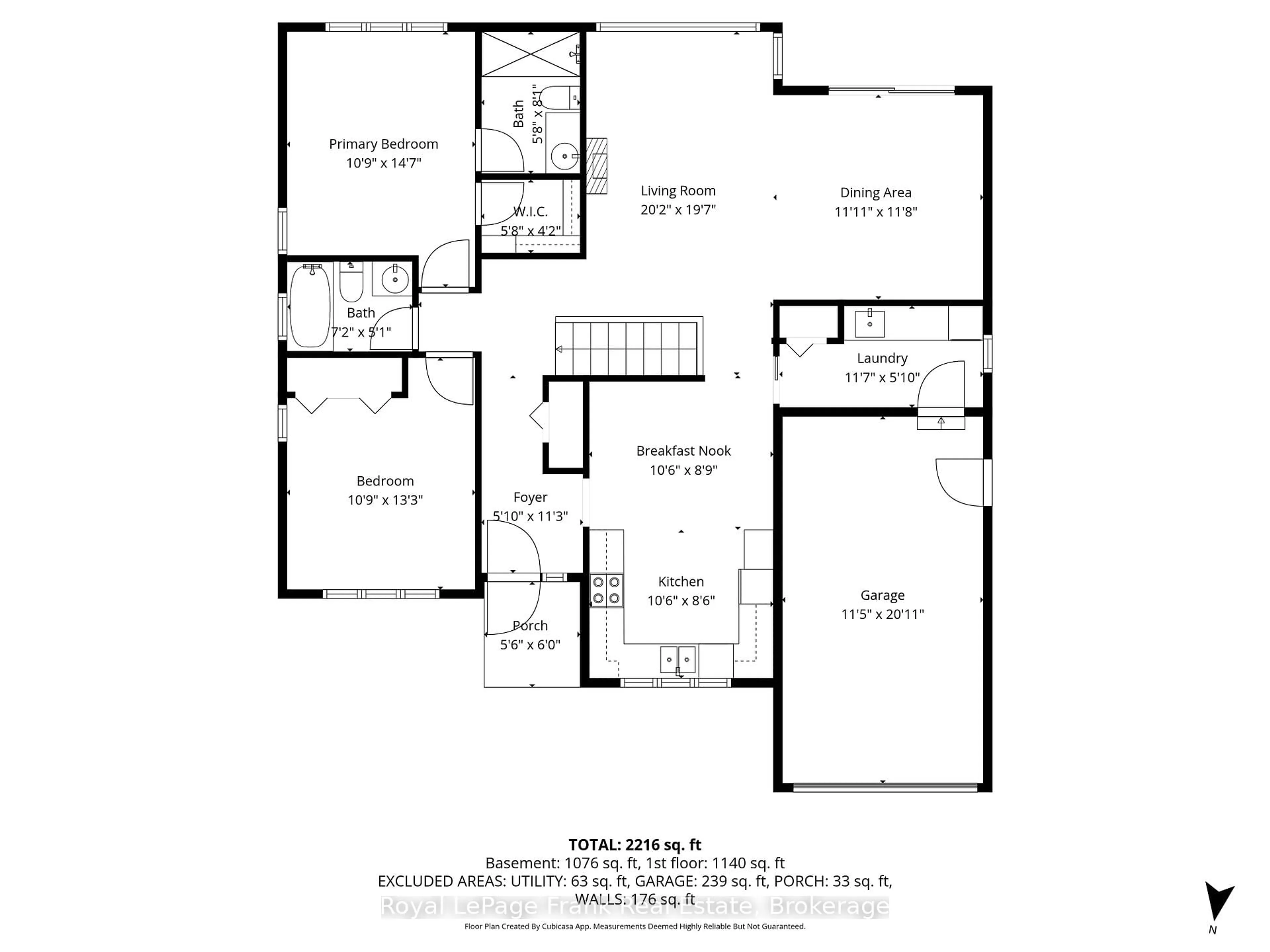 Floor plan for 343 Mary St, Kawartha Lakes Ontario K9V 6J9