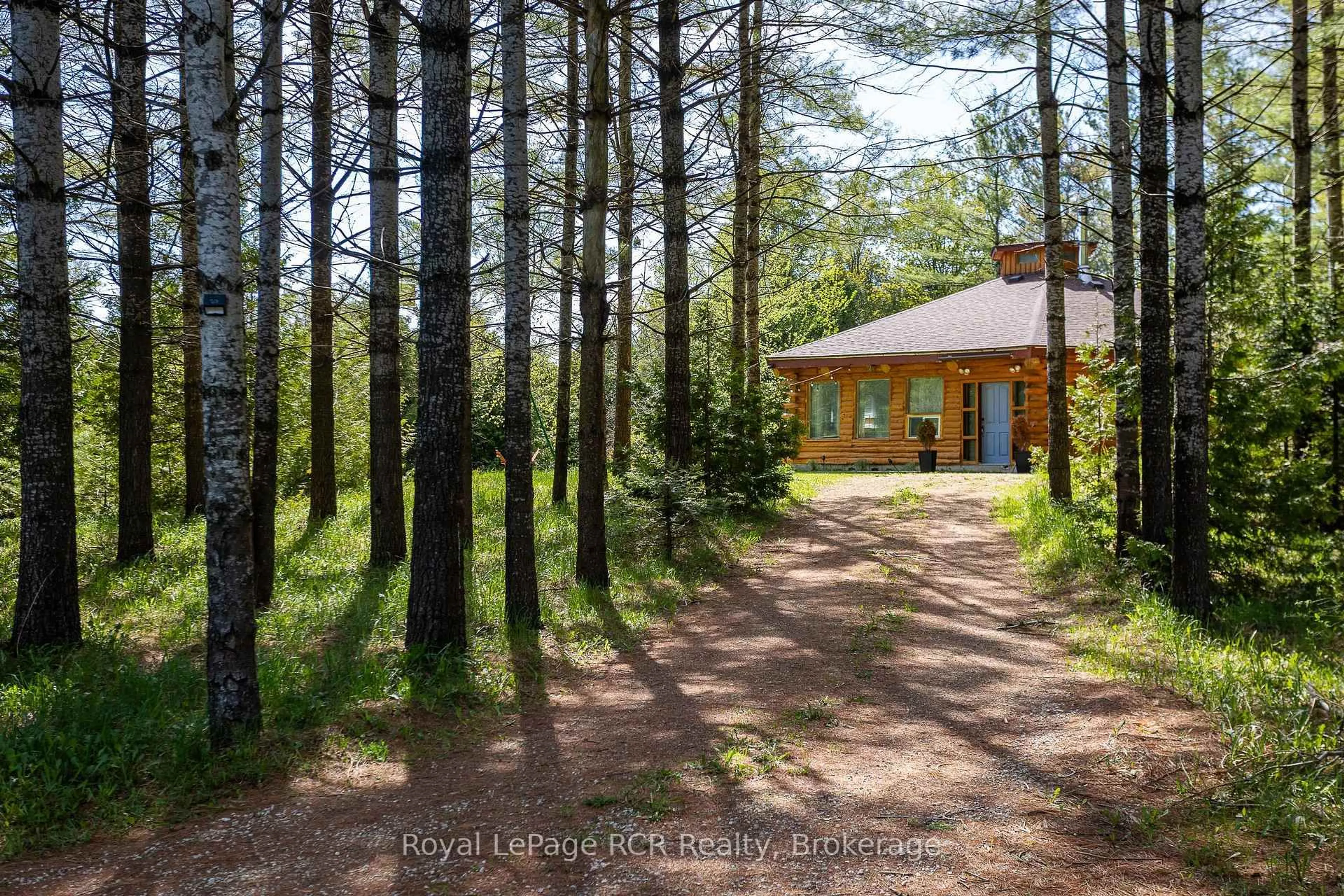 A pic from outside/outdoor area/front of a property/back of a property/a pic from drone, forest/trees view for 776318 Highway 10, Chatsworth Ontario N0H 1C0