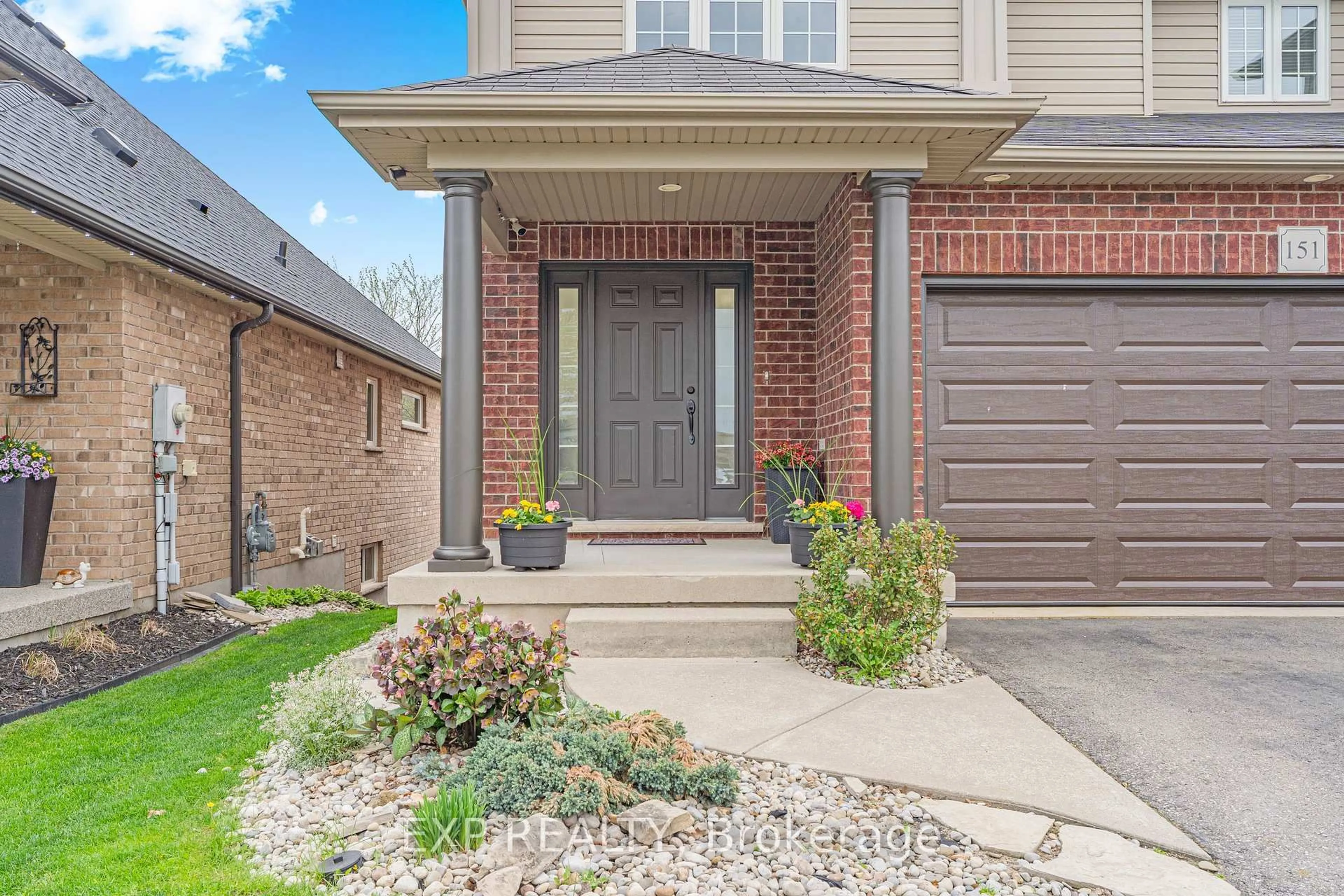Home with brick exterior material, street for 151 Ravenswood Rd, Woolwich Ontario N0B 1M0