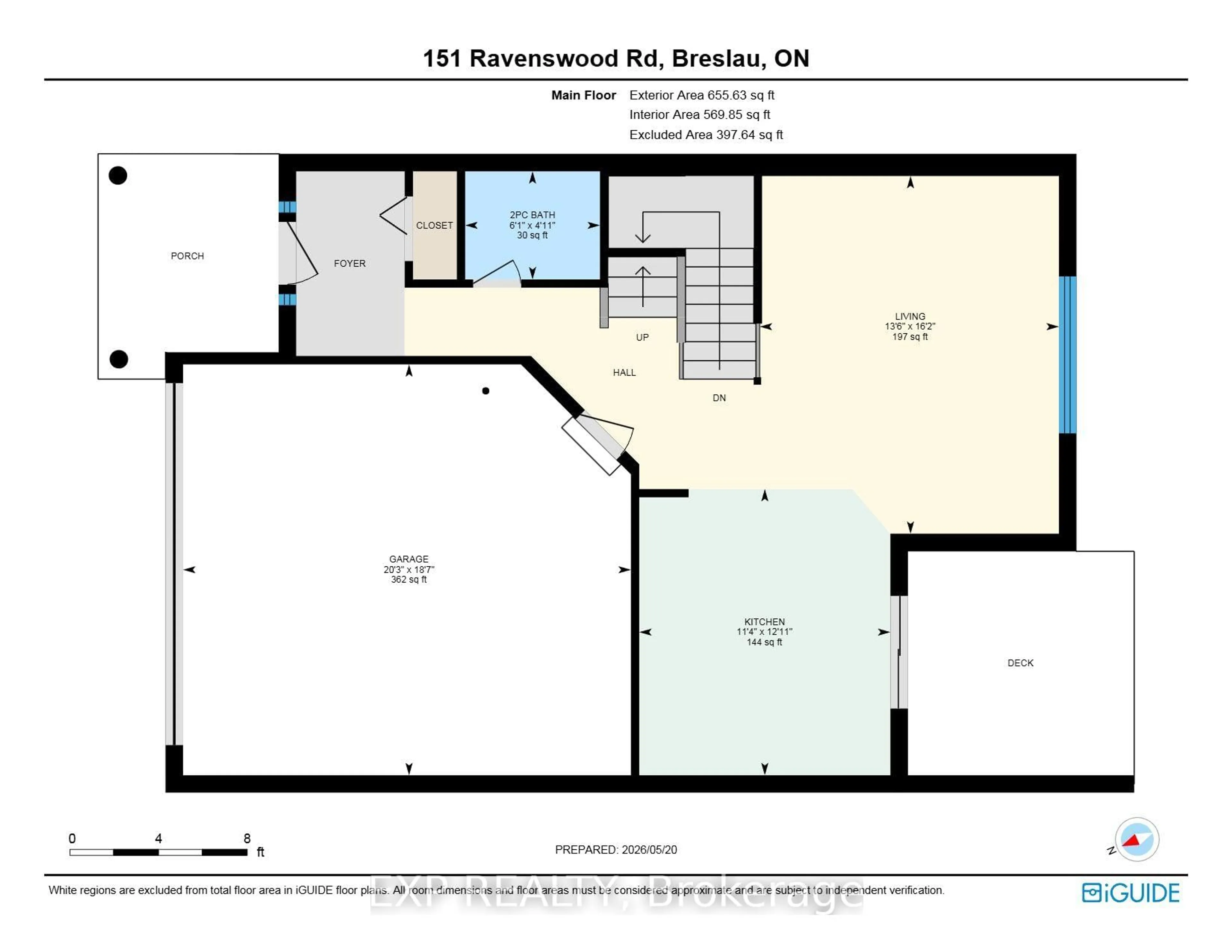 Floor plan for 151 Ravenswood Rd, Woolwich Ontario N0B 1M0