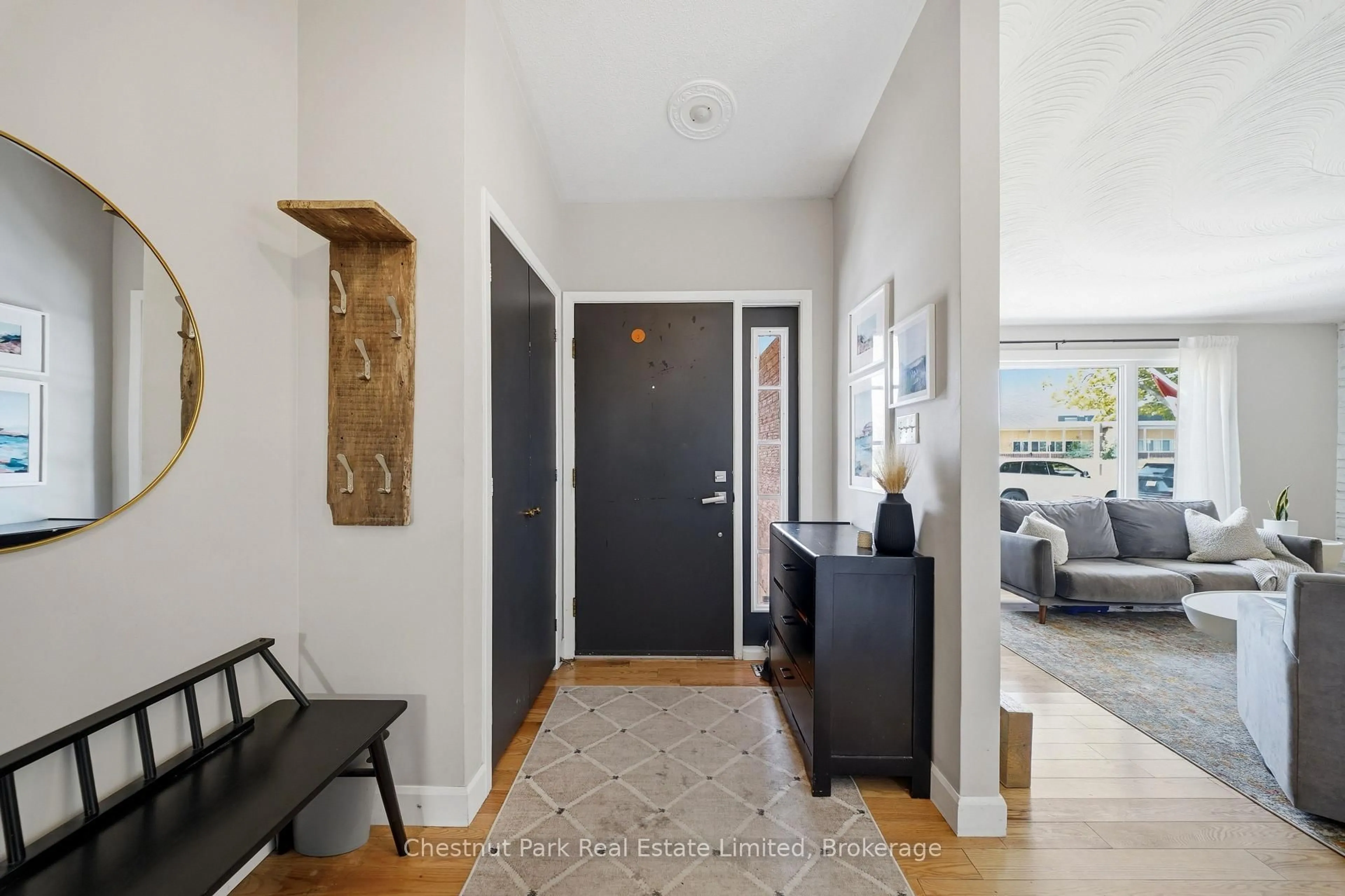 Indoor entryway for 32 Barker St, Prince Edward County Ontario K0K 2T0