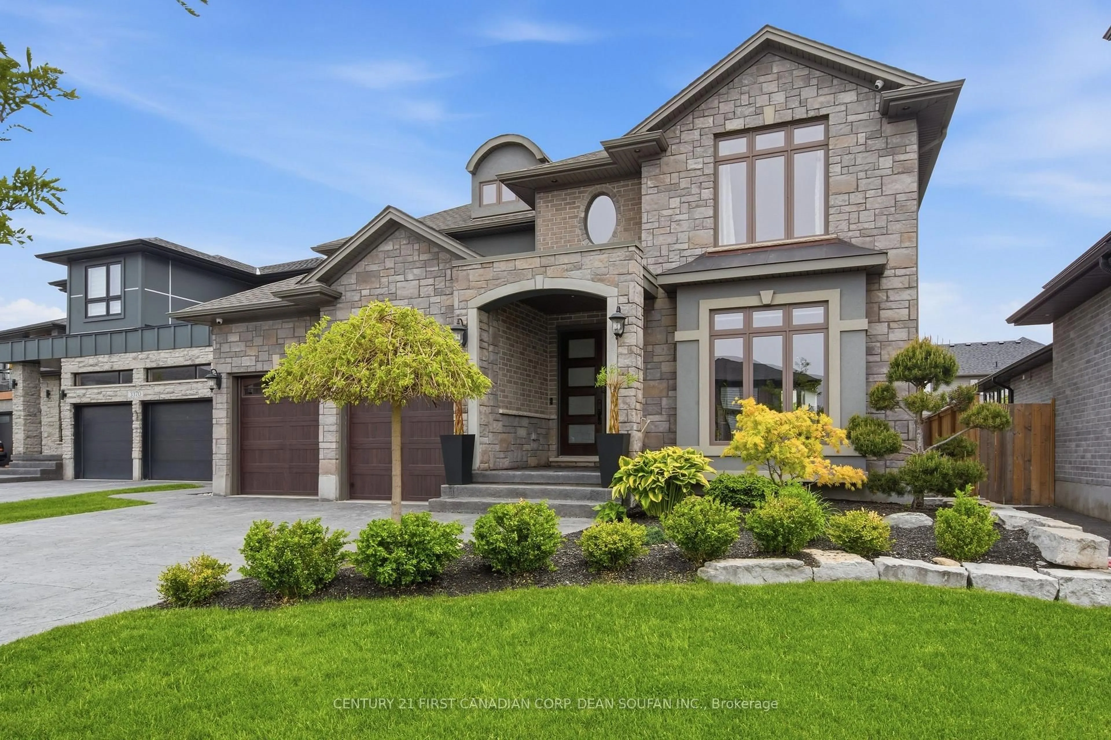 Home with brick exterior material, street for 3376 Mersea St, London South Ontario N6P 0G3