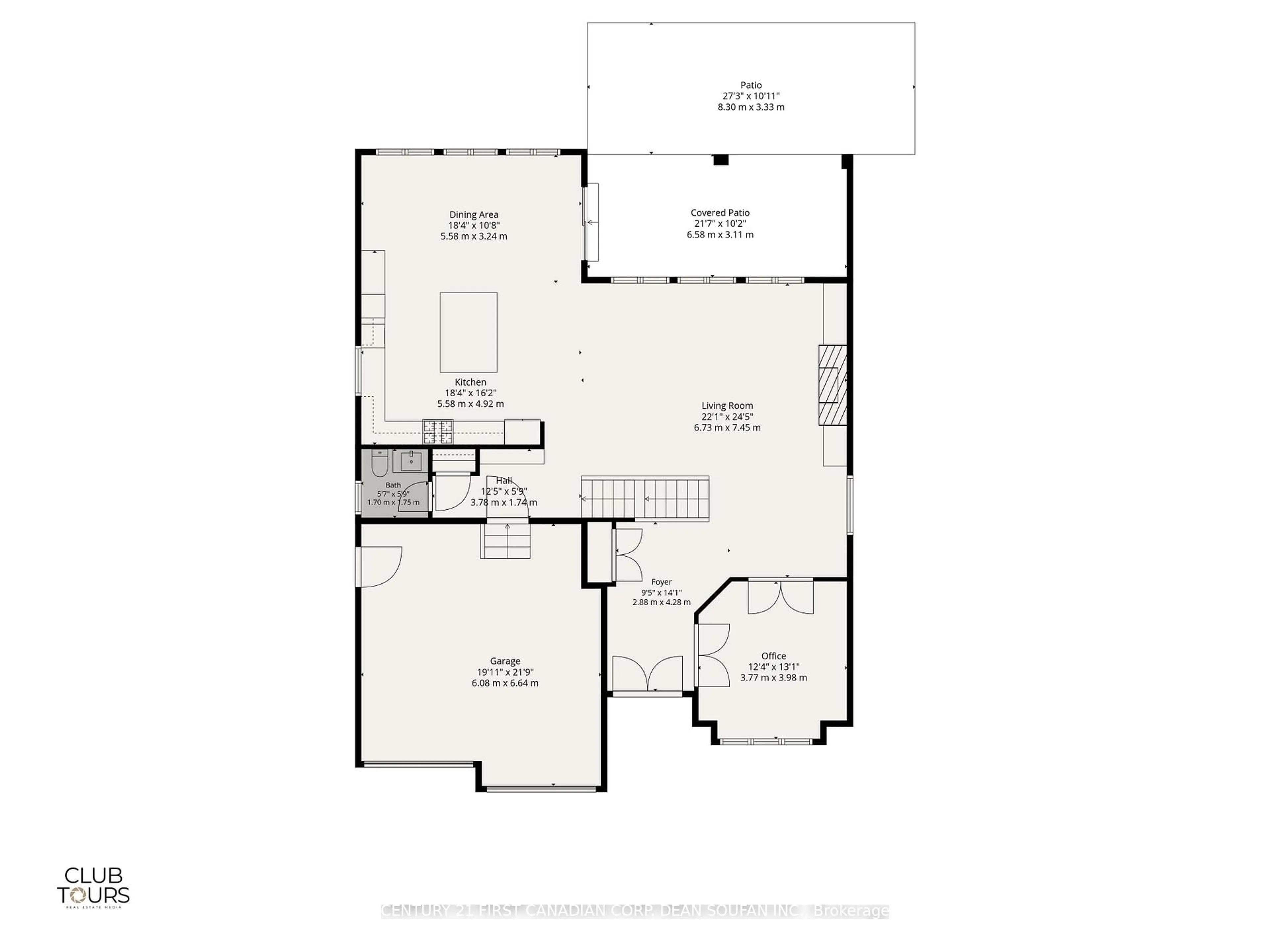 Floor plan for 3376 Mersea St, London South Ontario N6P 0G3
