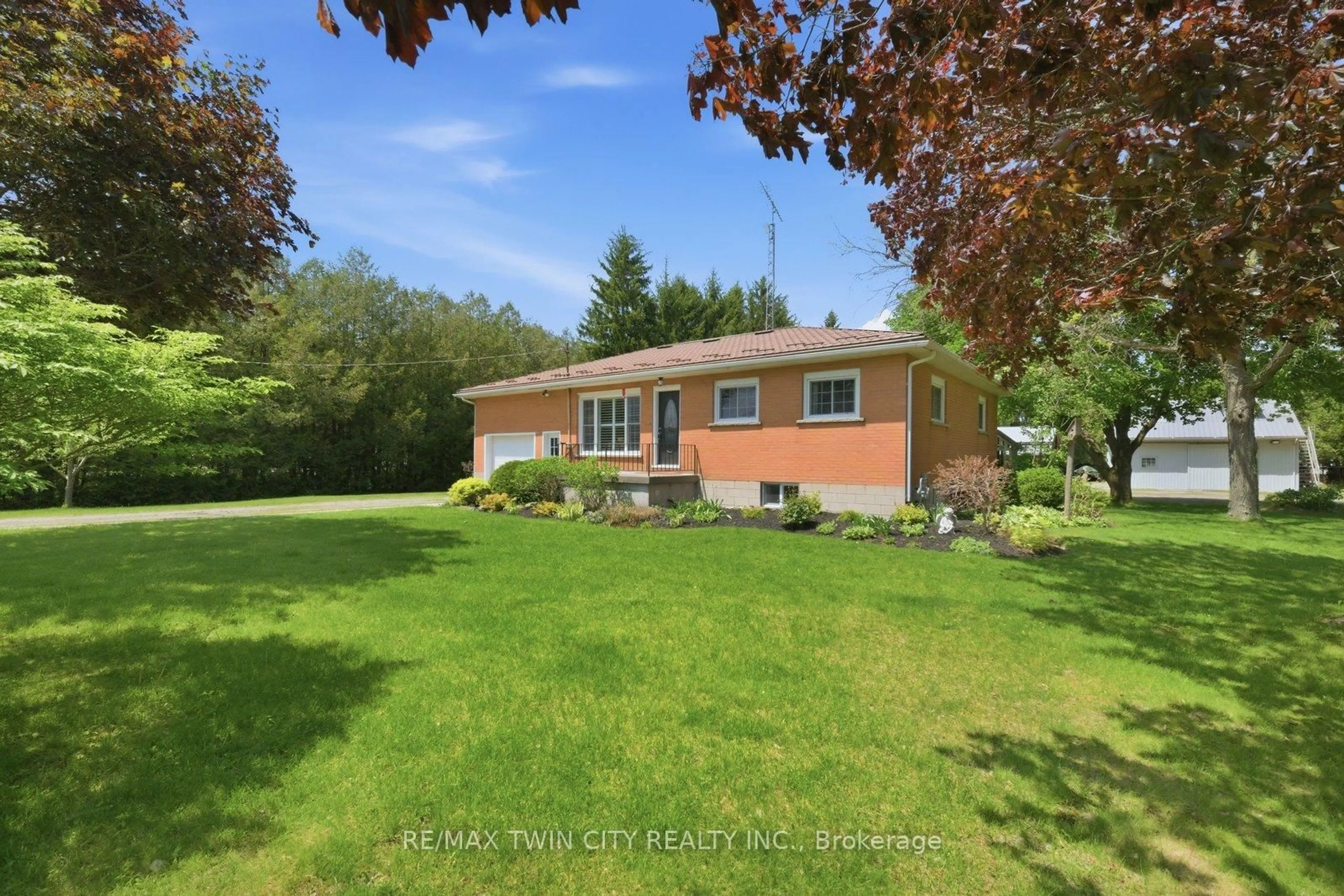 A pic from outside/outdoor area/front of a property/back of a property/a pic from drone, water/lake/river/ocean view for 1451 Windham Centre Rd, Norfolk Ontario N0E 2A0