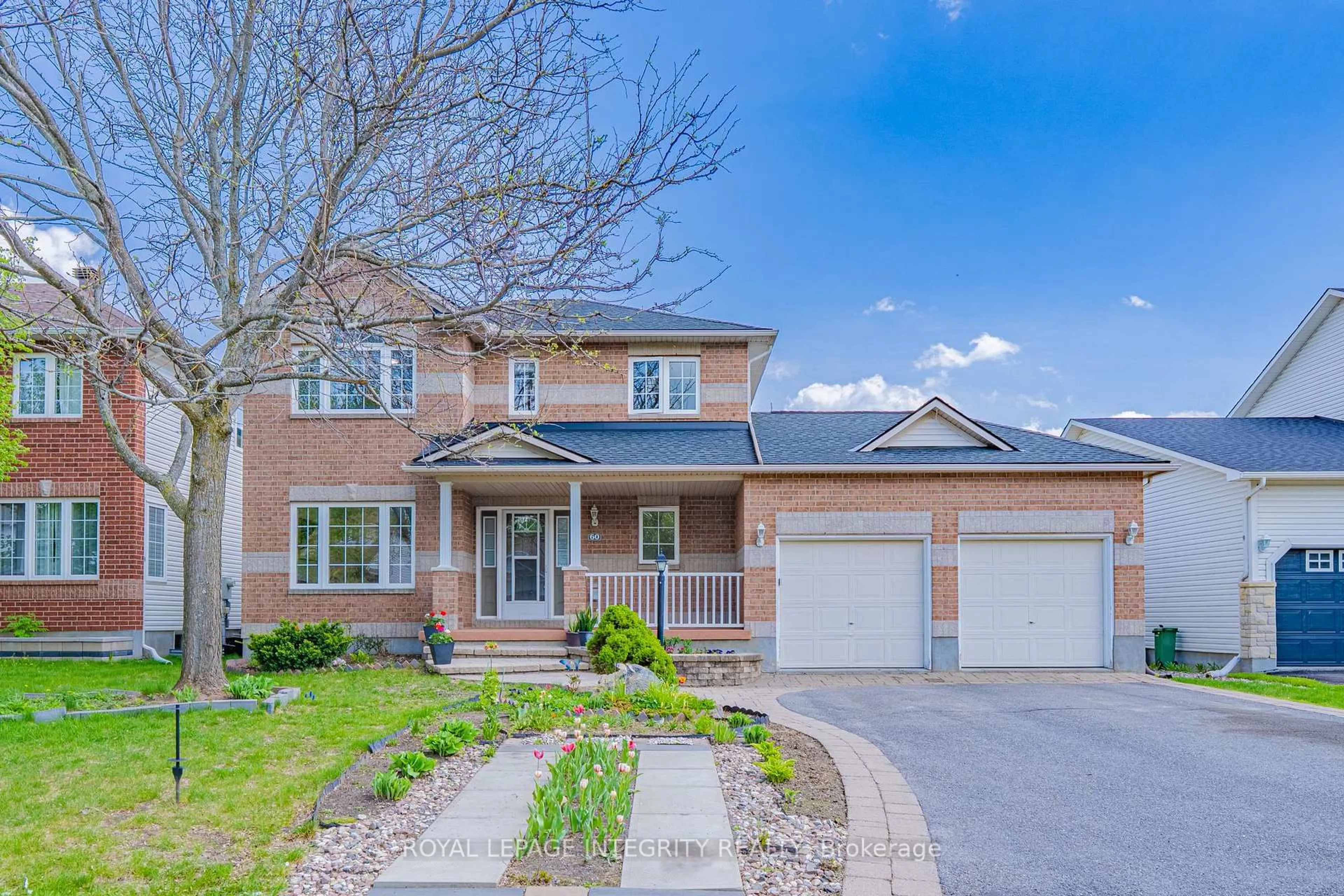 Home with brick exterior material, street for 60 WILDERNESS Way, Ottawa Ontario K2S 2E3