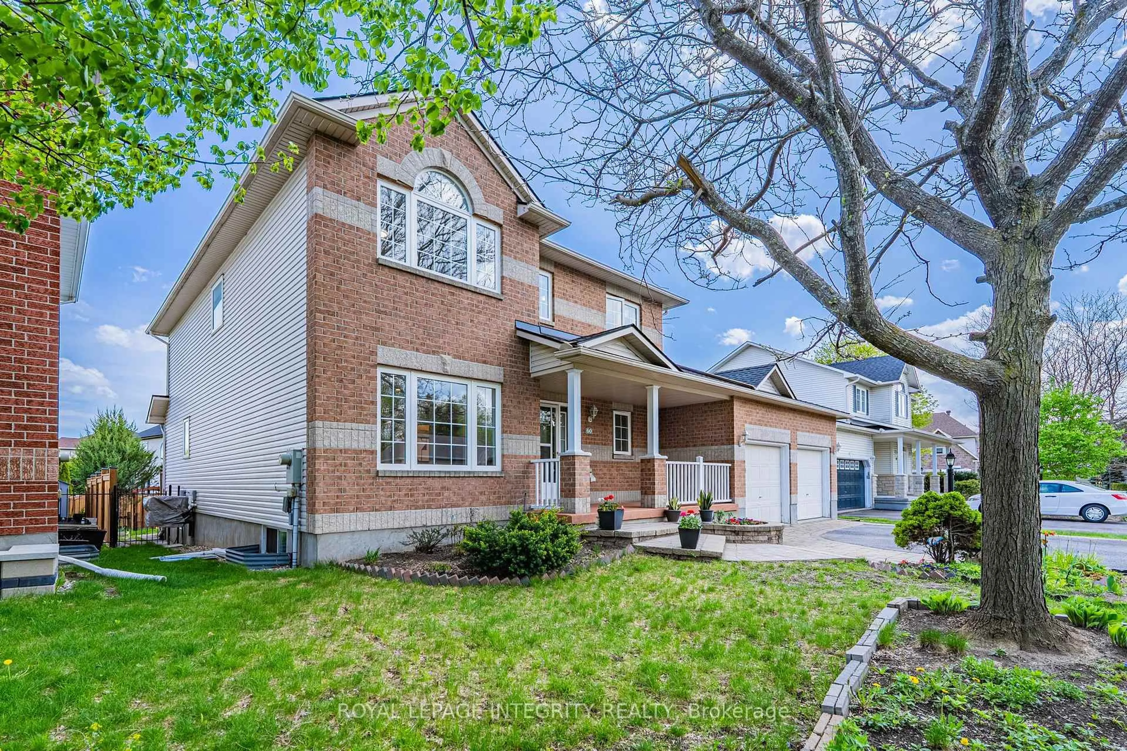 Home with brick exterior material, street for 60 WILDERNESS Way, Ottawa Ontario K2S 2E3